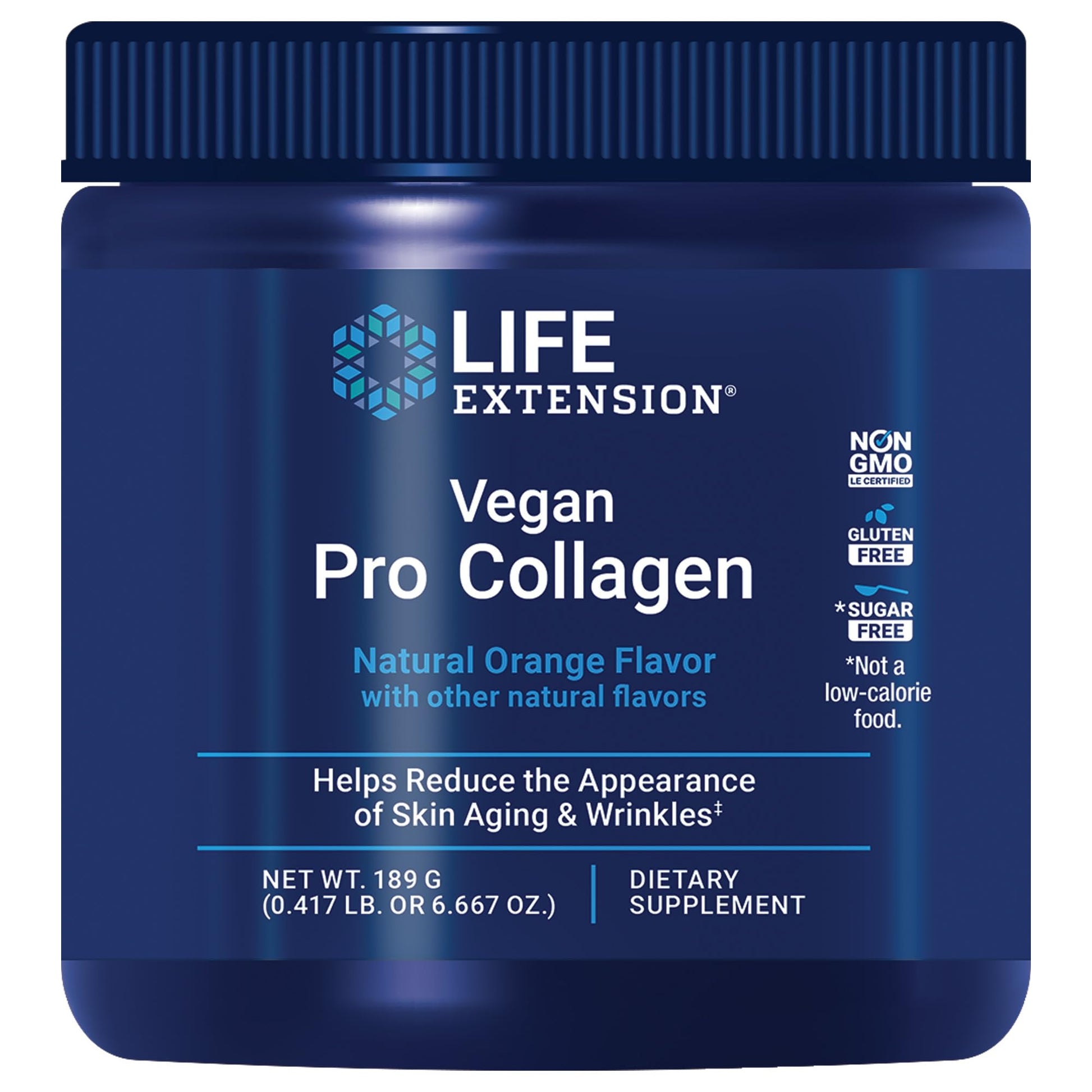 Life Extension Vegan Pro Collagen Powder 6.67 Ounce
