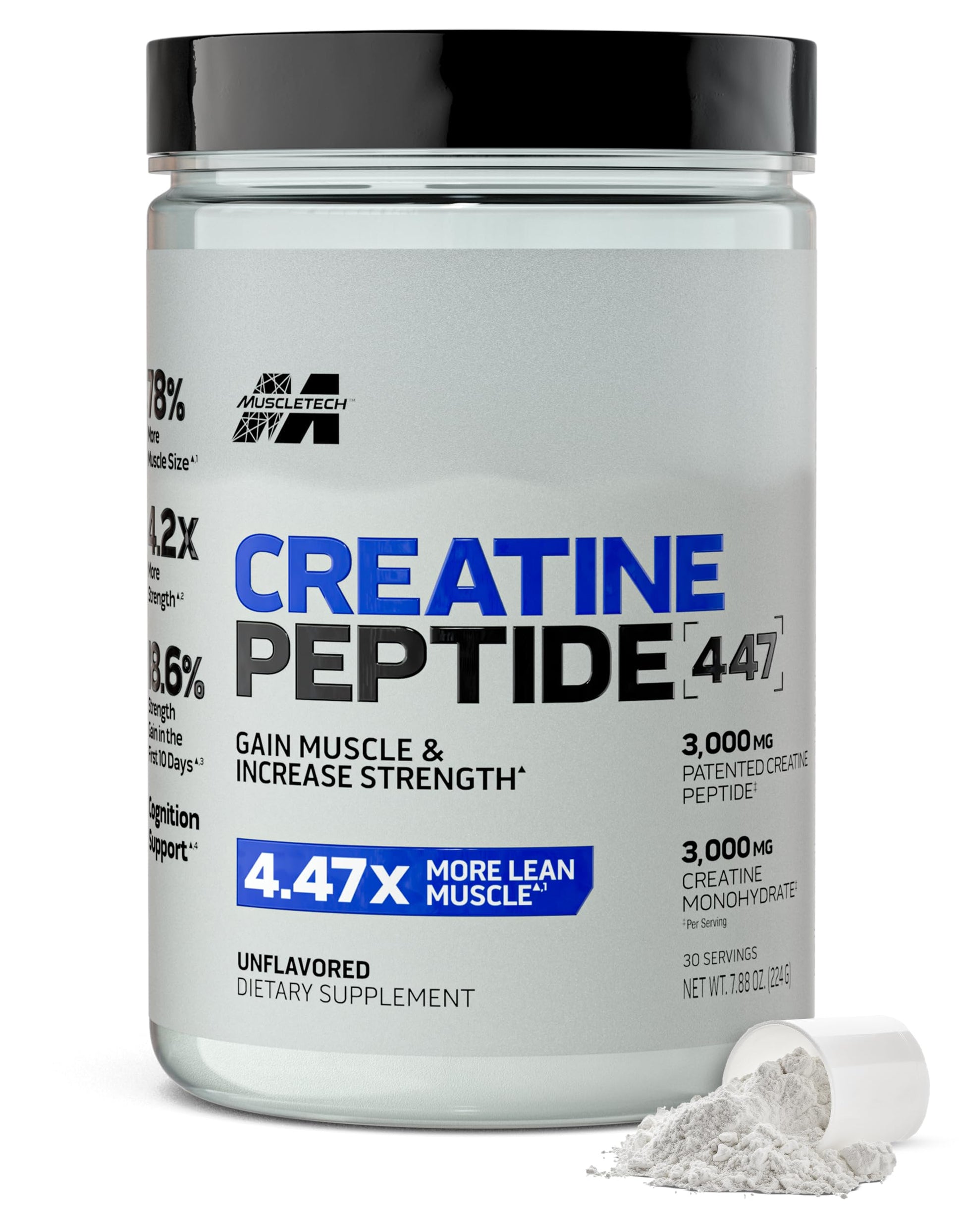 MuscleTech Creatine Peptide Powder 7.88 Ounce