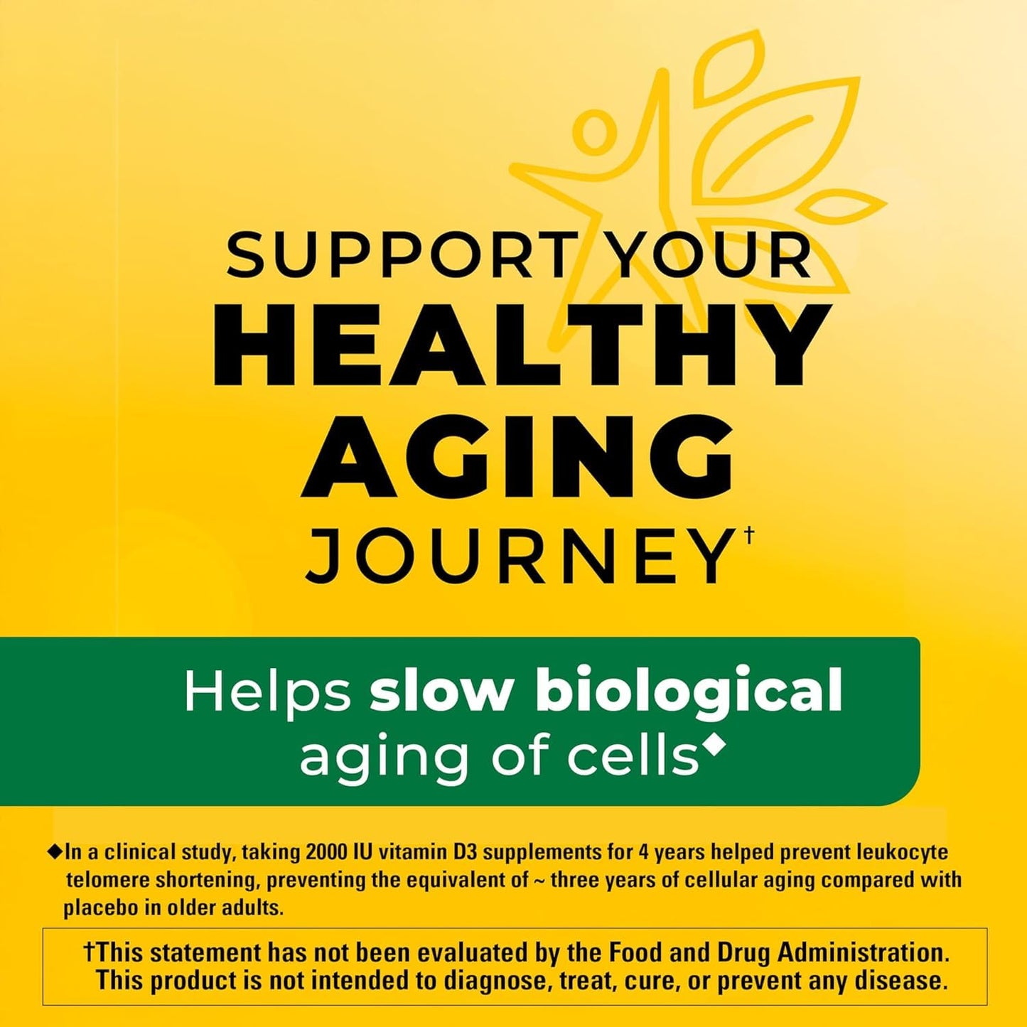 Nature Made Vitamin D3 Tablets, 100 Tablets