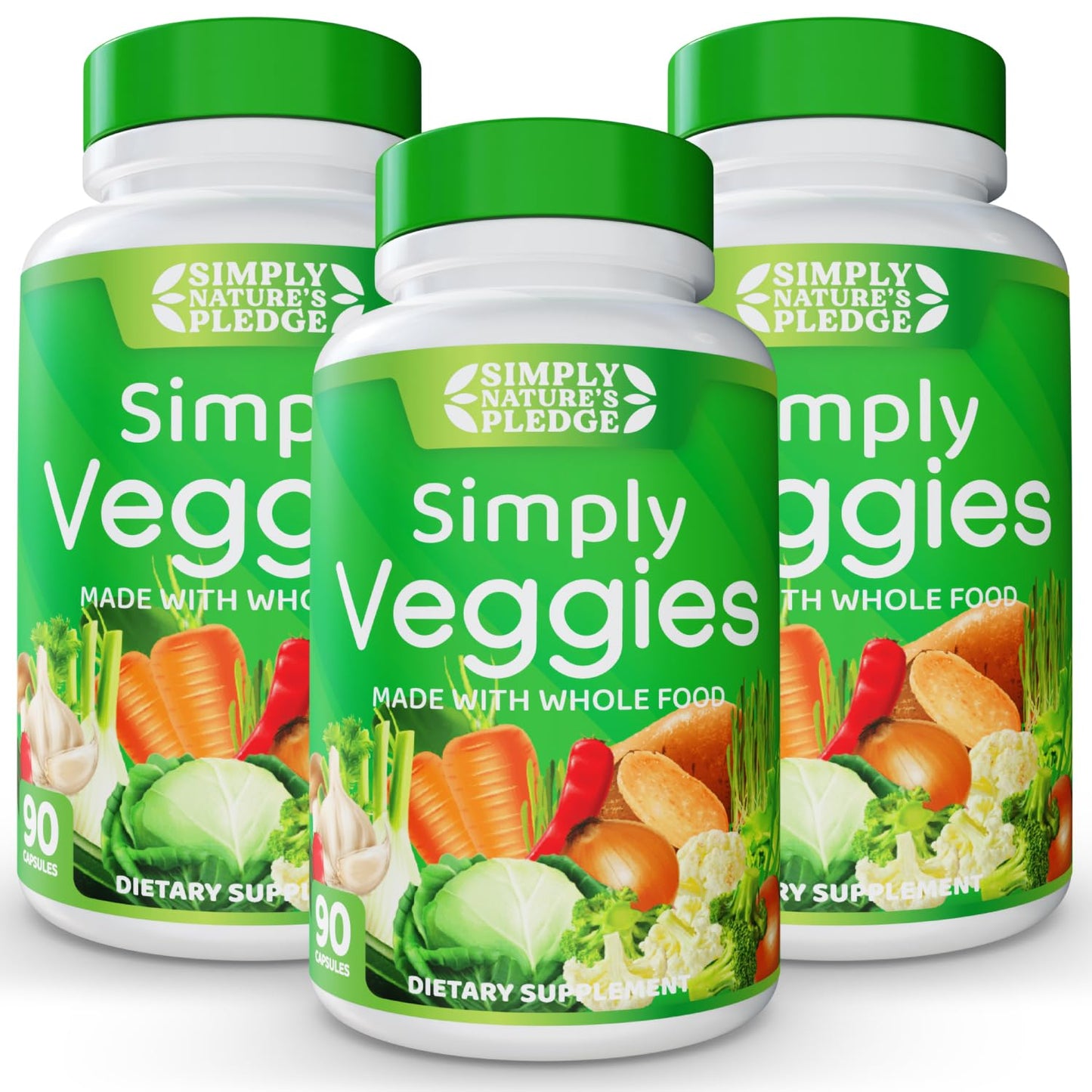 Simply Nature's Pledge Aloe Vera Herbal Supplements 270 Capsules