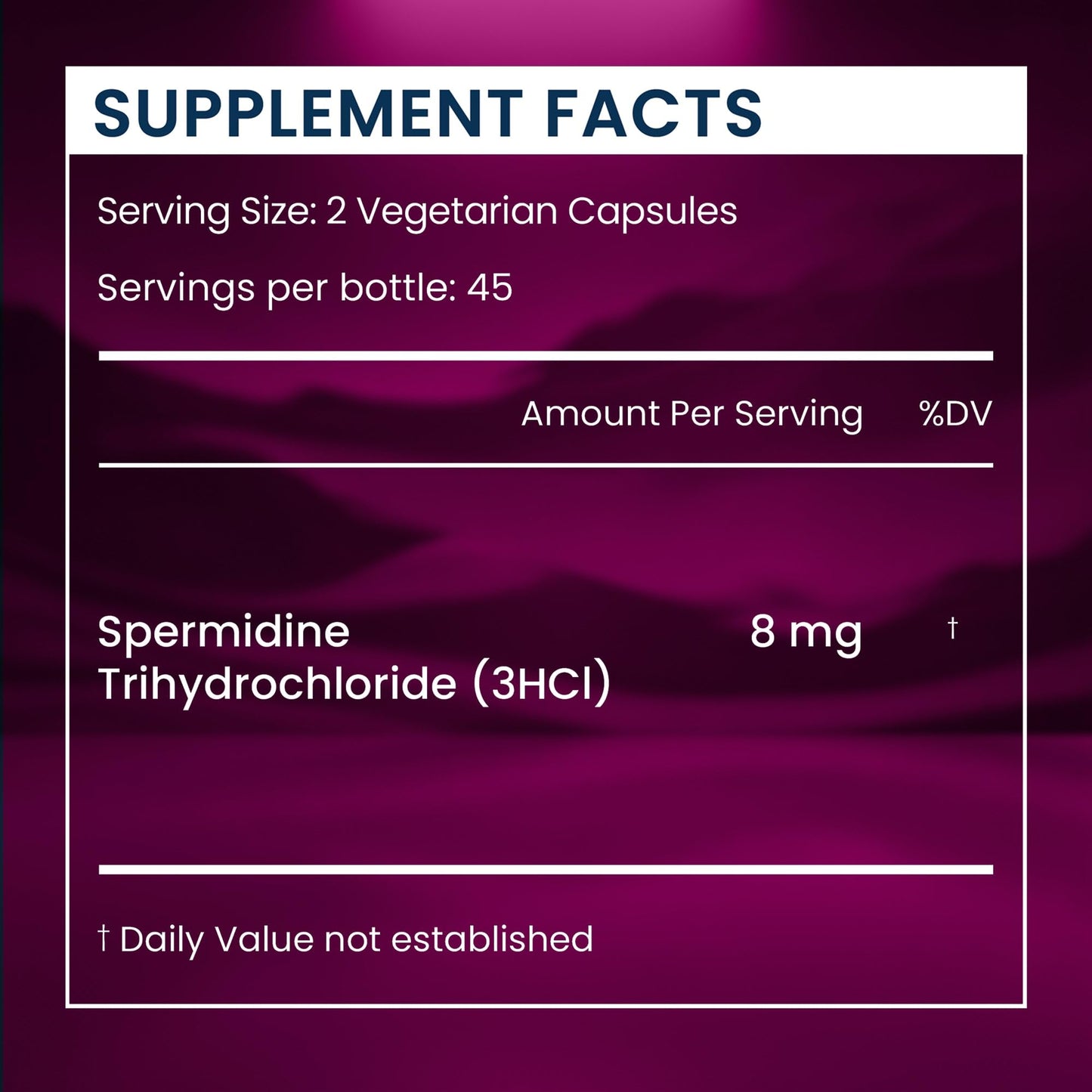 Renue By Science Spermidine Liposomal Supplements for Women and Men 90 Capsules