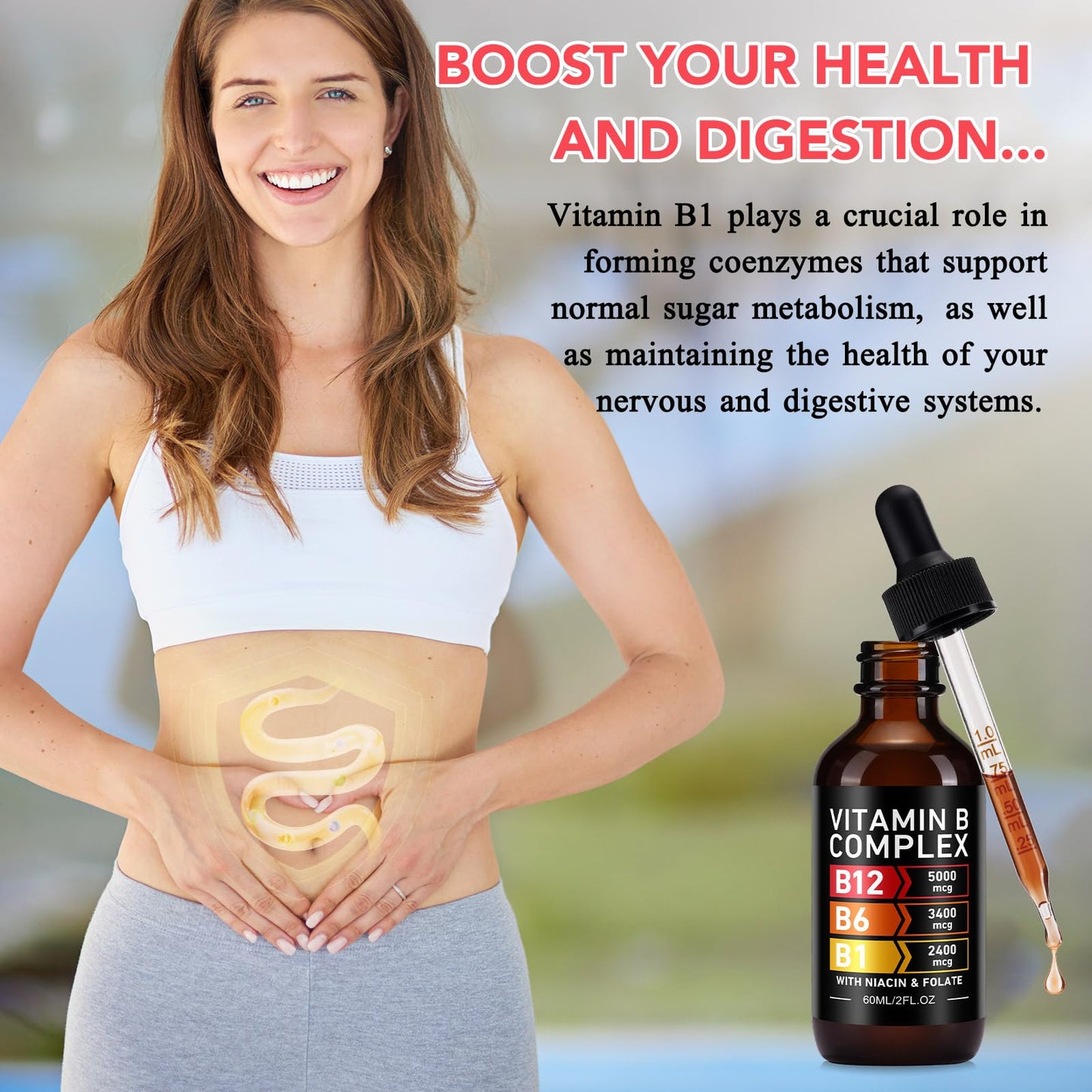 Frovetani Vitamin B Complex Gummy 60 Count