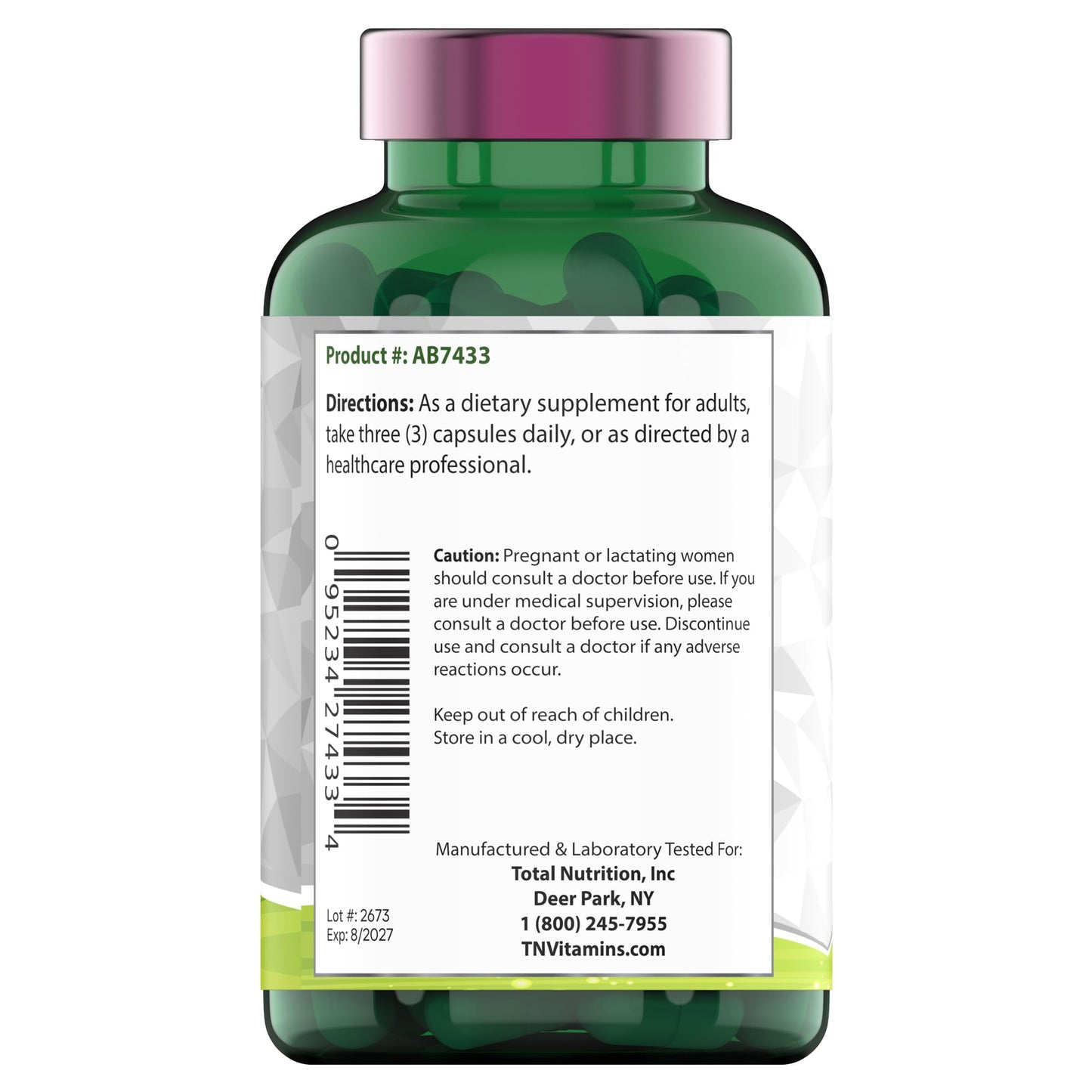 tnvitamins Beet Root Capsules 100 Count