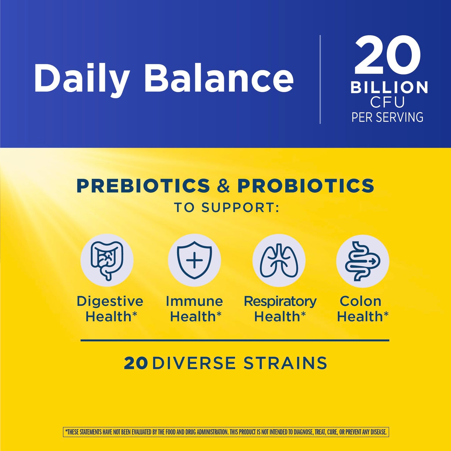 Renew Life Daily Balance Probiotic Capsule 60 Count