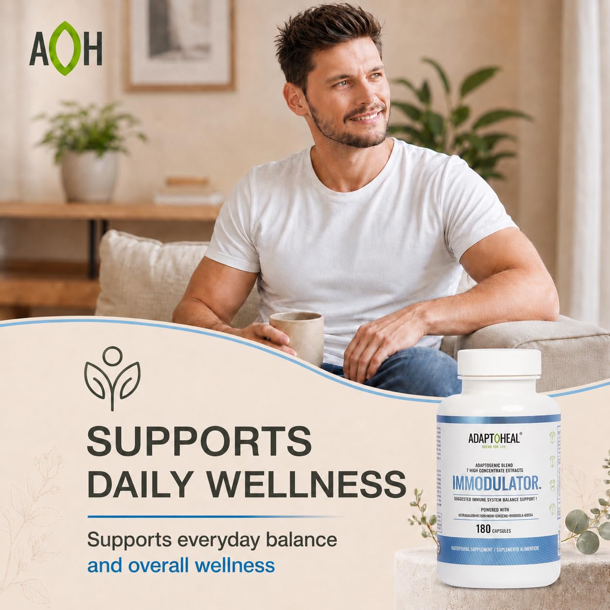 ADAPTOHEAL Immodulator Capsule 180 Count
