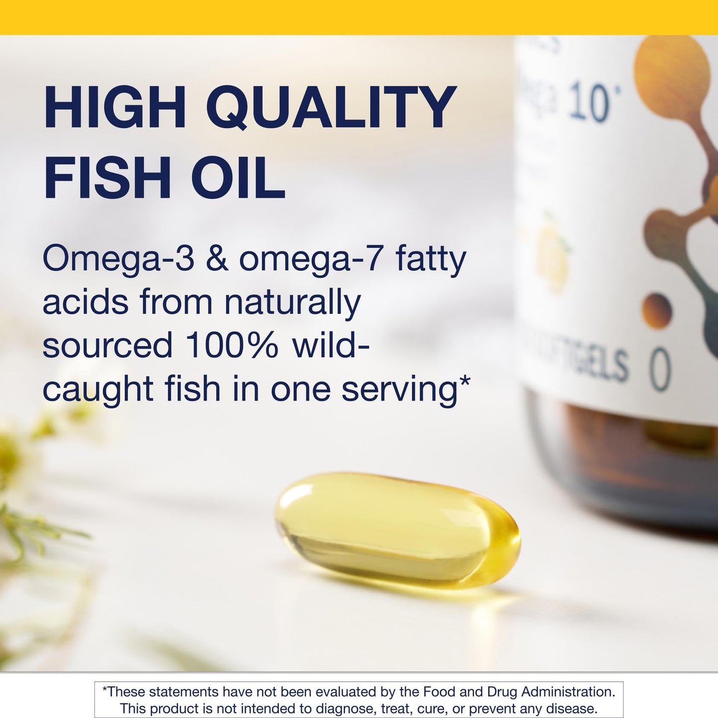Metagenics OmegaGenics Mega 10, Omega-3 Heart Health Support Capsules 60