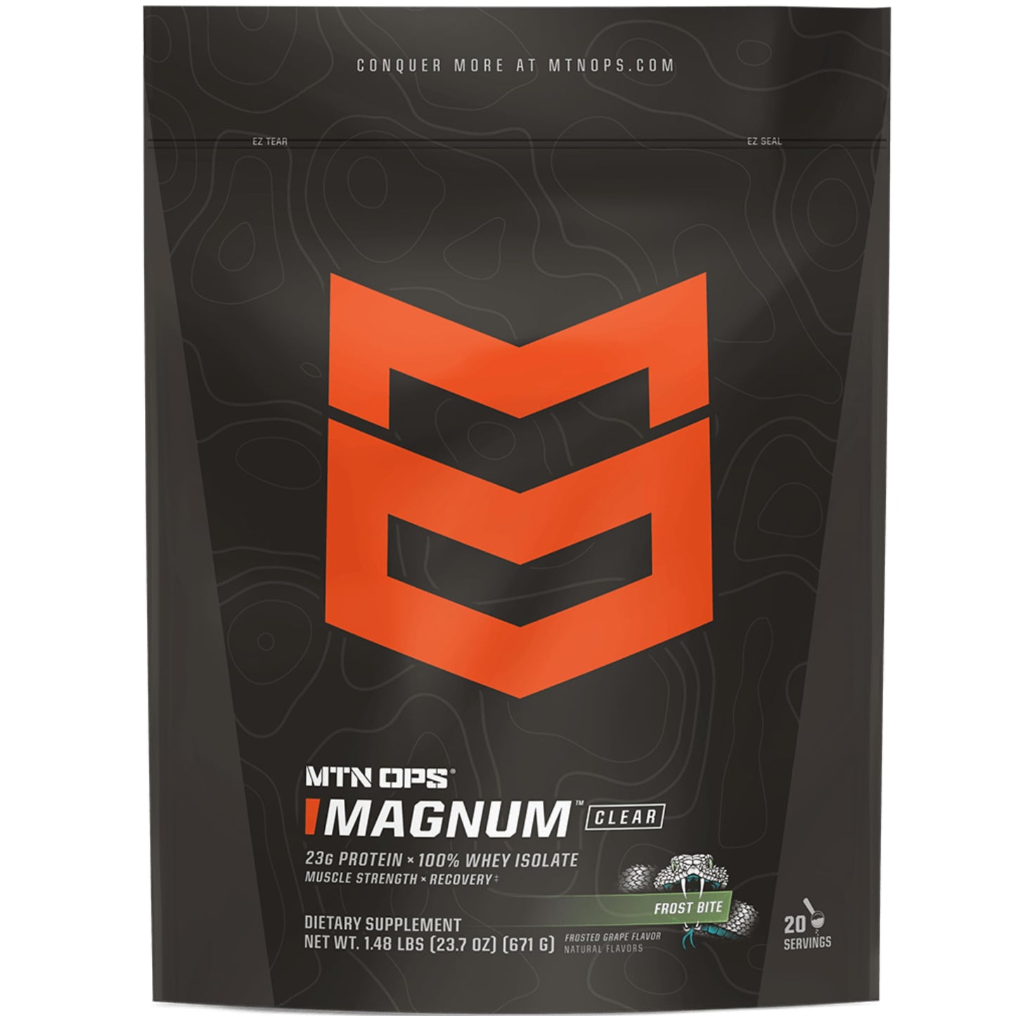 MTN OPS Magnum Clear Whey Protein Isolate Powder 20.7
