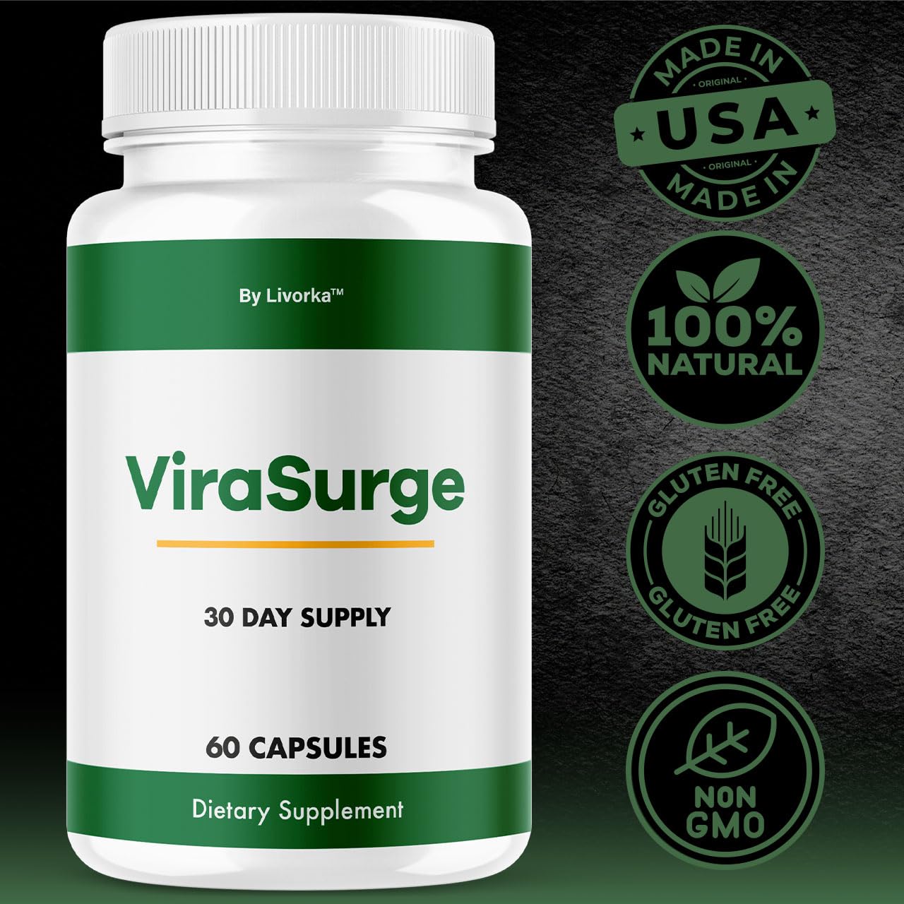 LIVORKA ViraSurge Capsule 120 Count