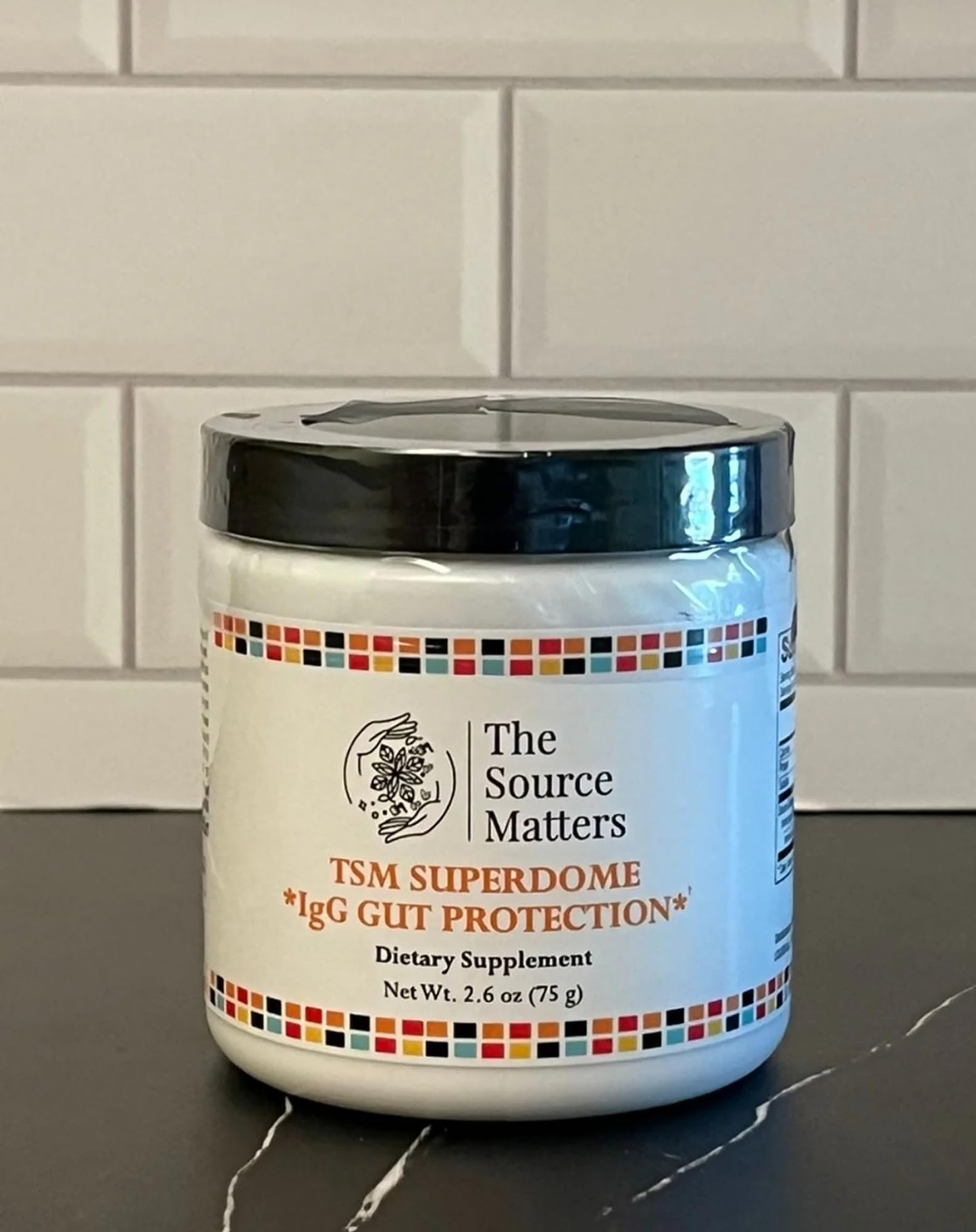 THE SOURCE MATTERS Superdome IgG Gut Protection Dietary Supplement Powder 2.6 oz
