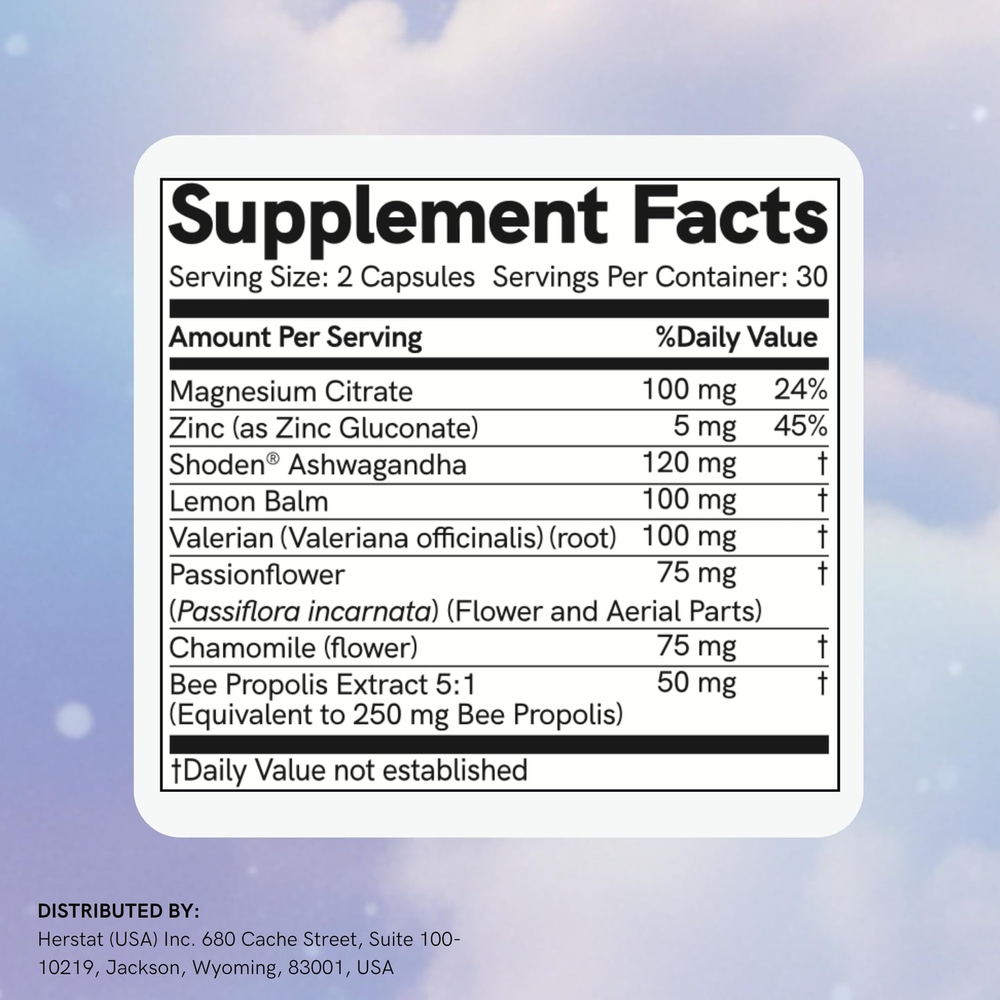 Dr Sosnowski's BUZzz Sleep Aid Capsule, 60 Capsules