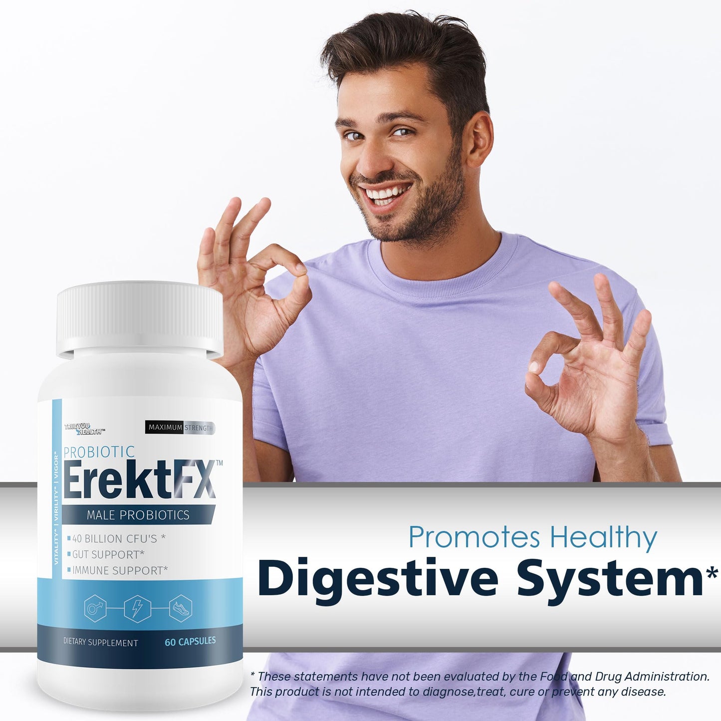 Generic Probiotic ErektFx Capsule 1 Count