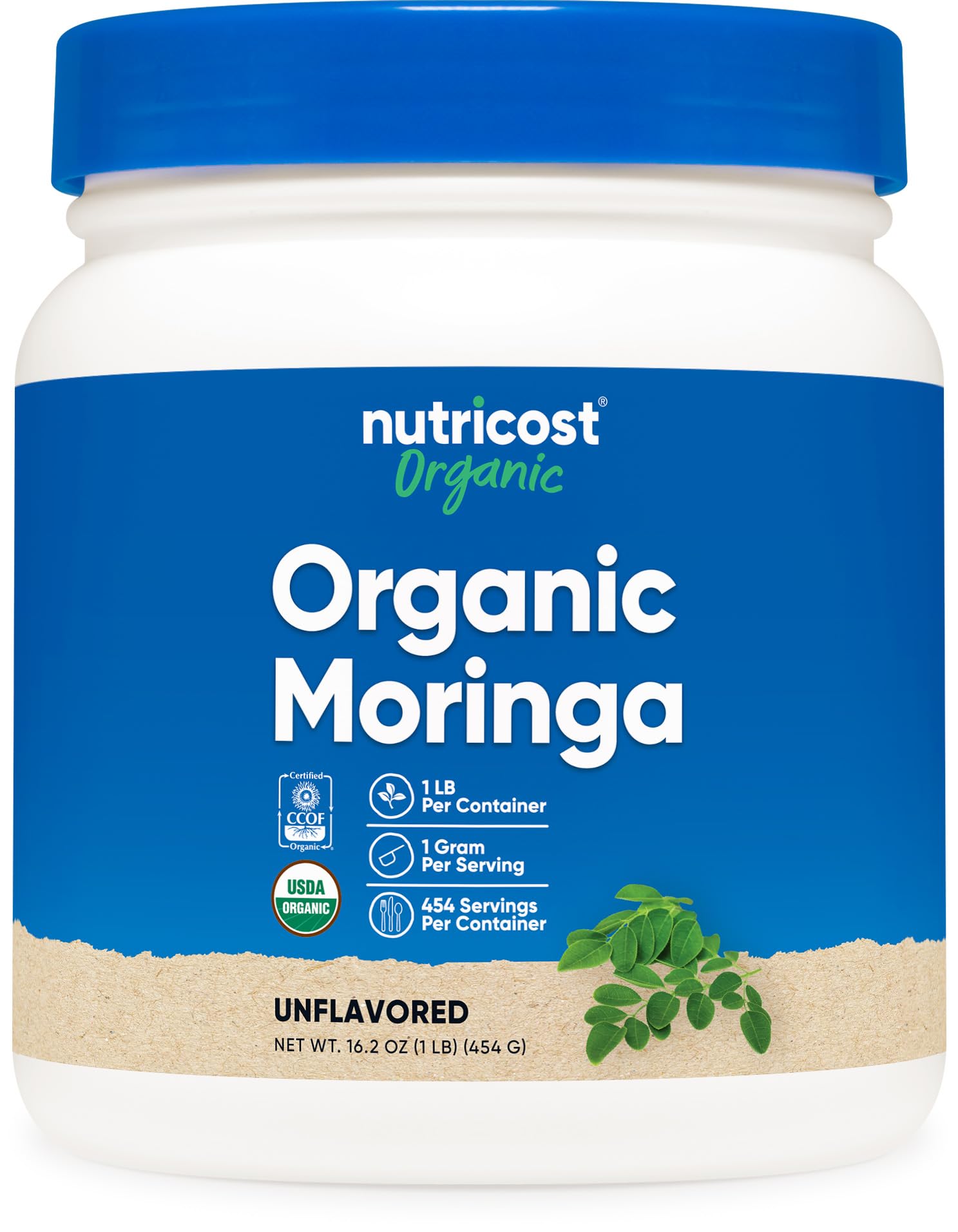 Nutricost Organic Moringa Powder 16.2
