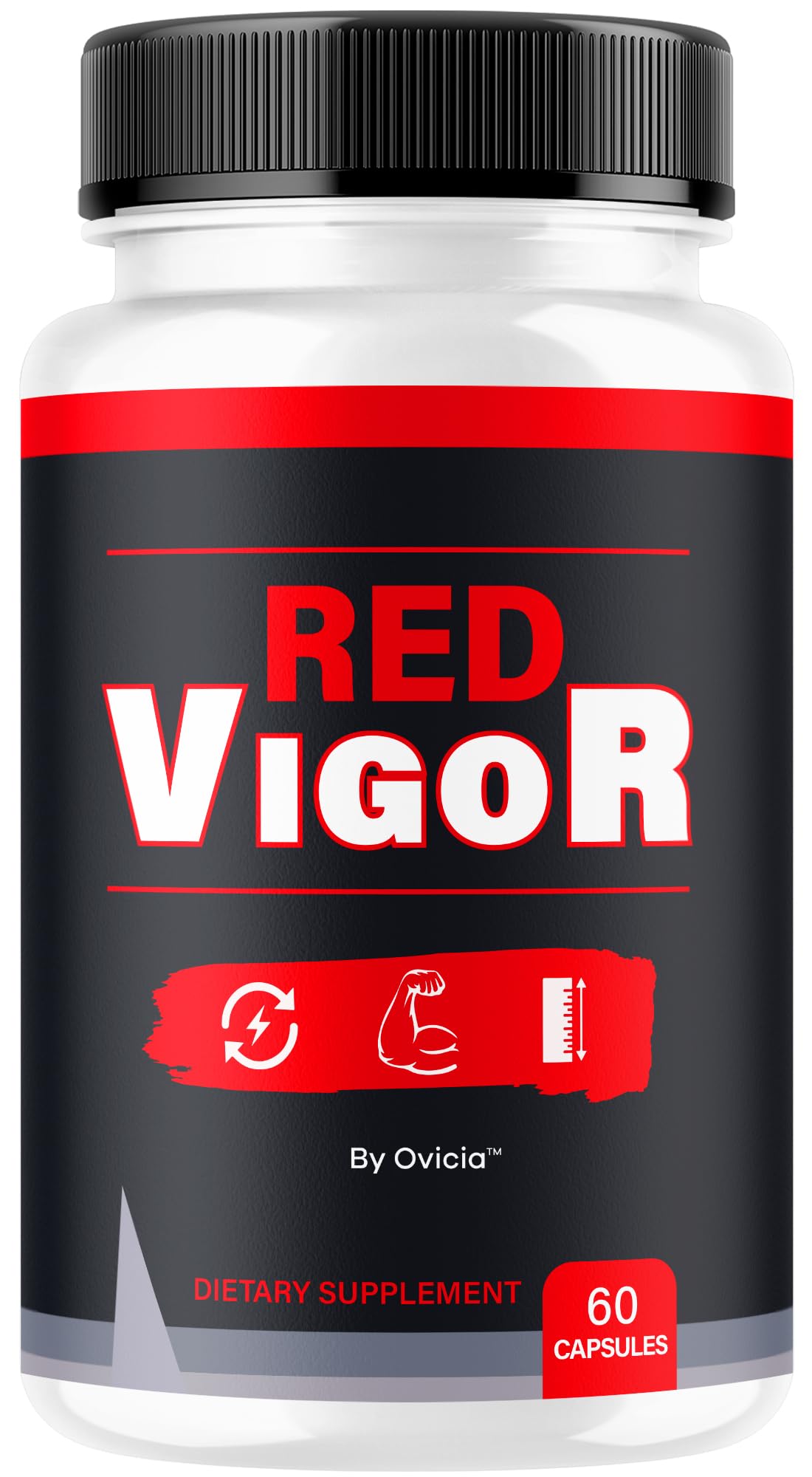 OVICIA Red Vigor, Advanced Formula Daily Premium Support, 60 Capsules