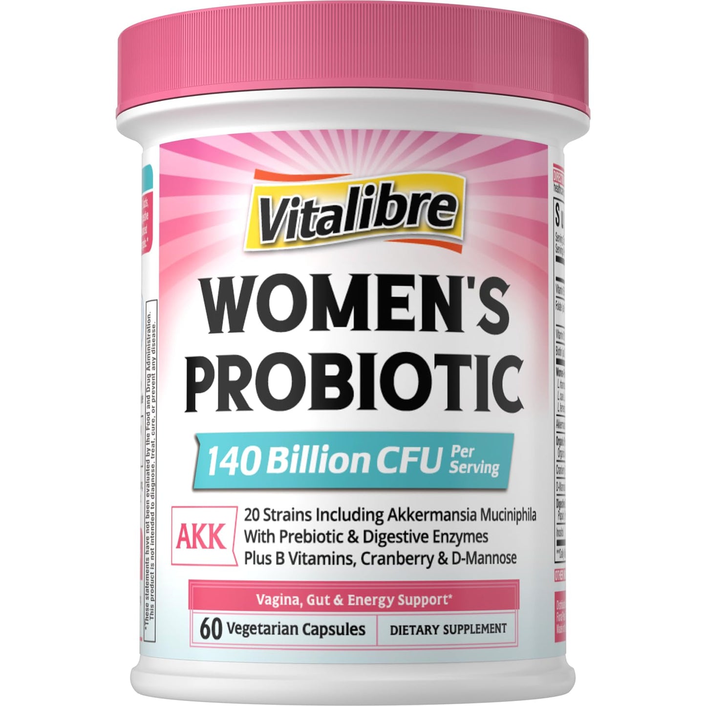 Vitalibre Women's Probiotic Plus Capsule 60 Capsules