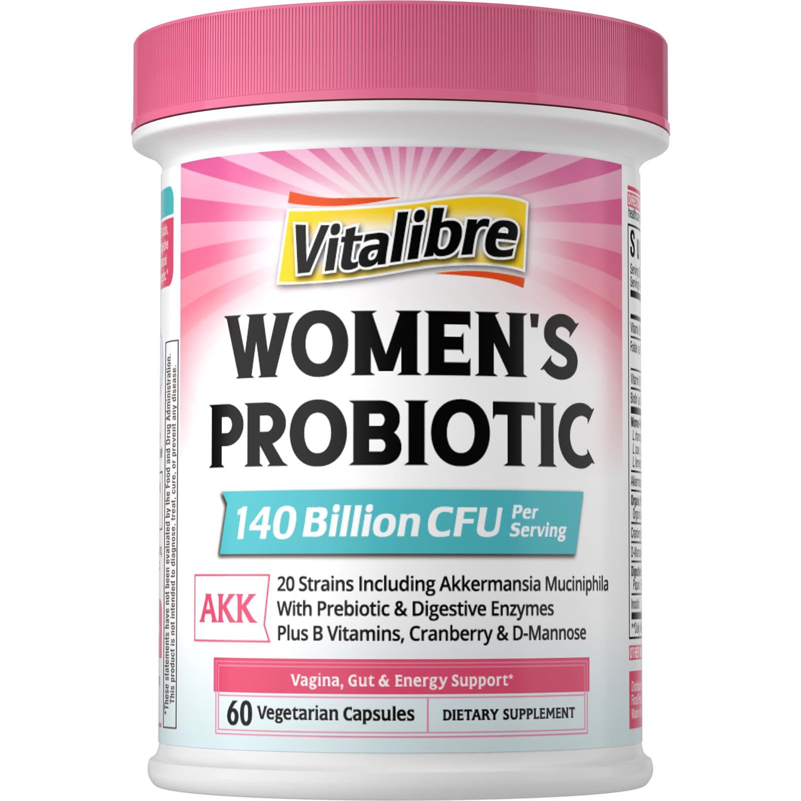 Vitalibre Women's Probiotic Plus Capsule 60 Capsules
