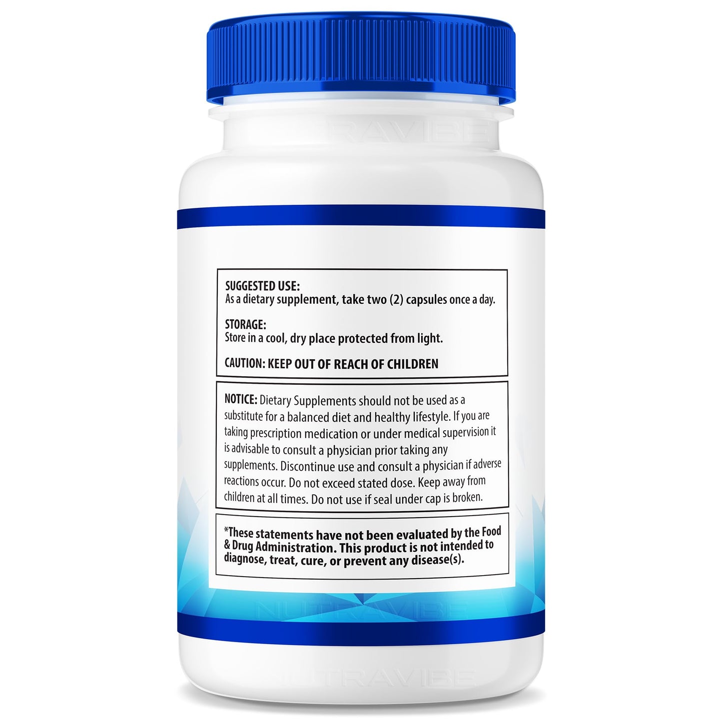 NutraVibe Mind Vault Capsules 60 Count