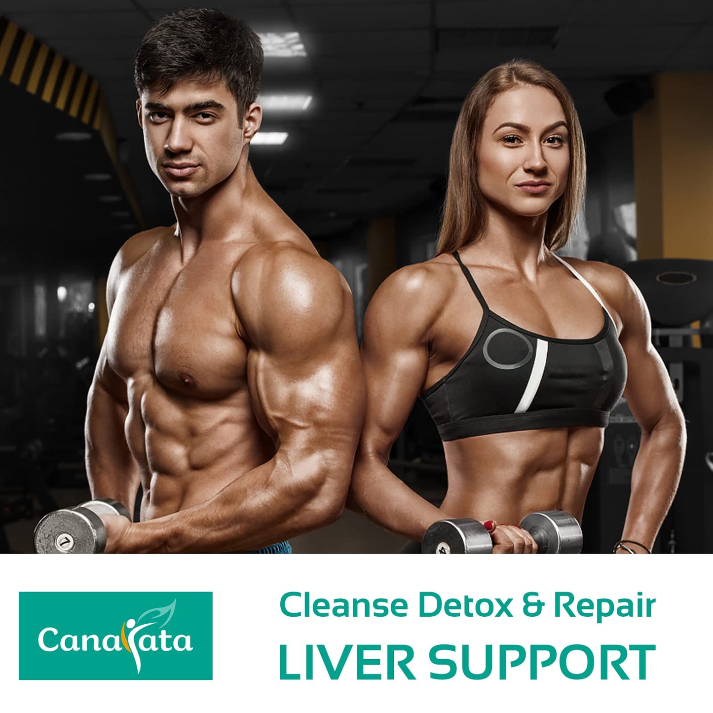 Canarata TUDCA Liver Support Supplements 1000mg Capsules 120