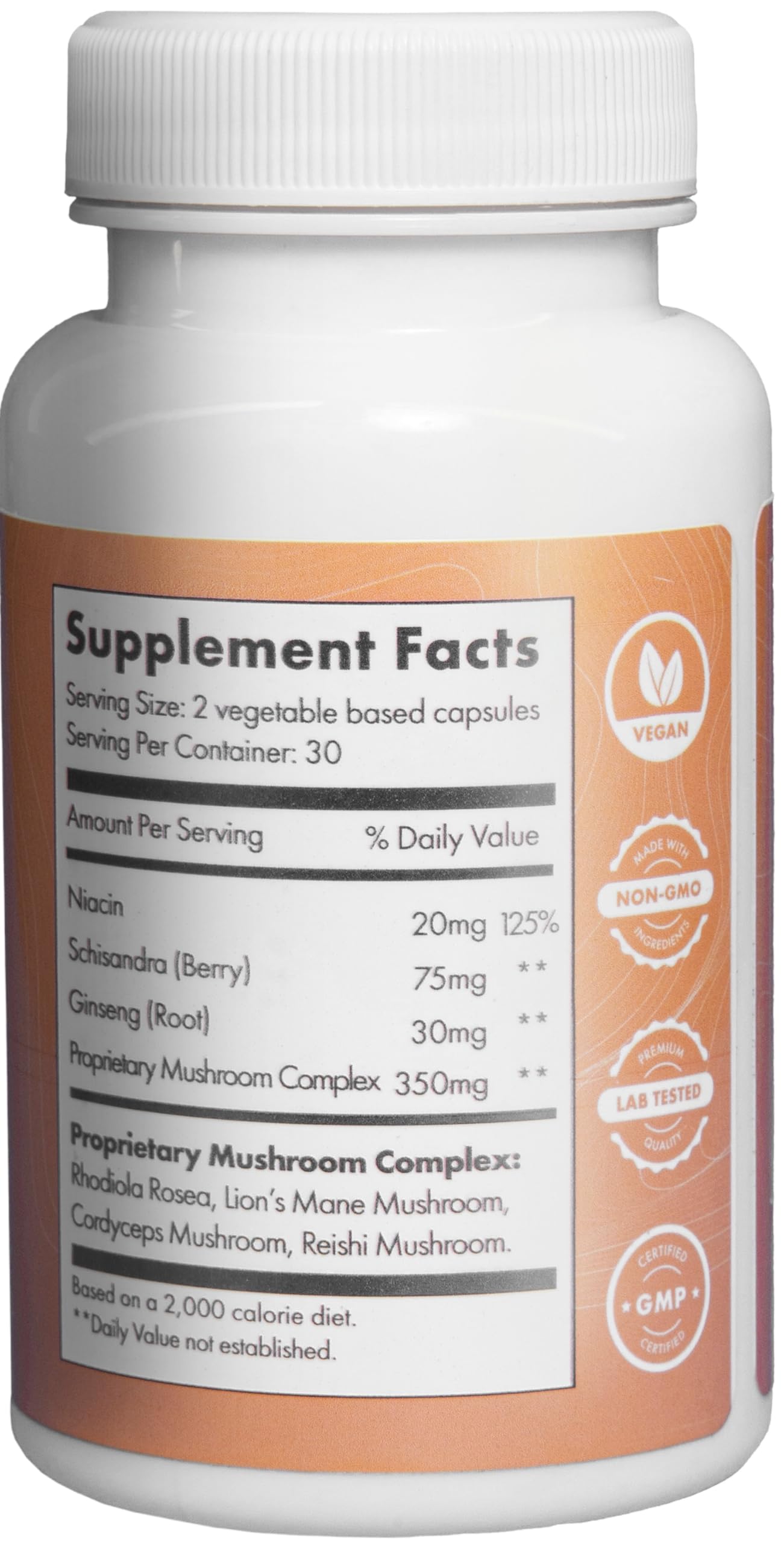 Brilliant Blends ENRICH Adaptogen Supplement Capsule, 30 Count