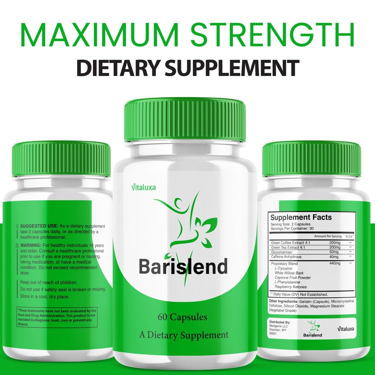 Vitaluxa Barislend Capsules 60 Capsules