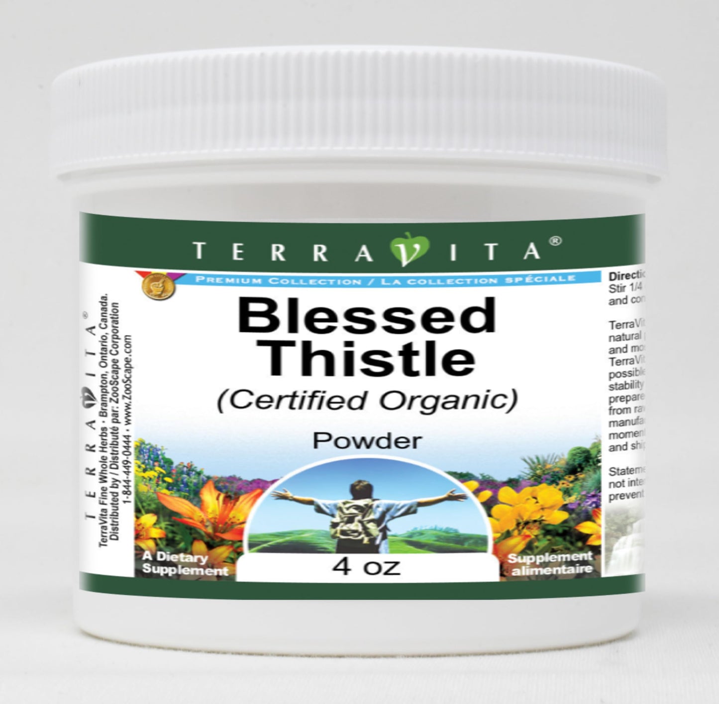 Terravita Blessed Thistle Powder 4 oz