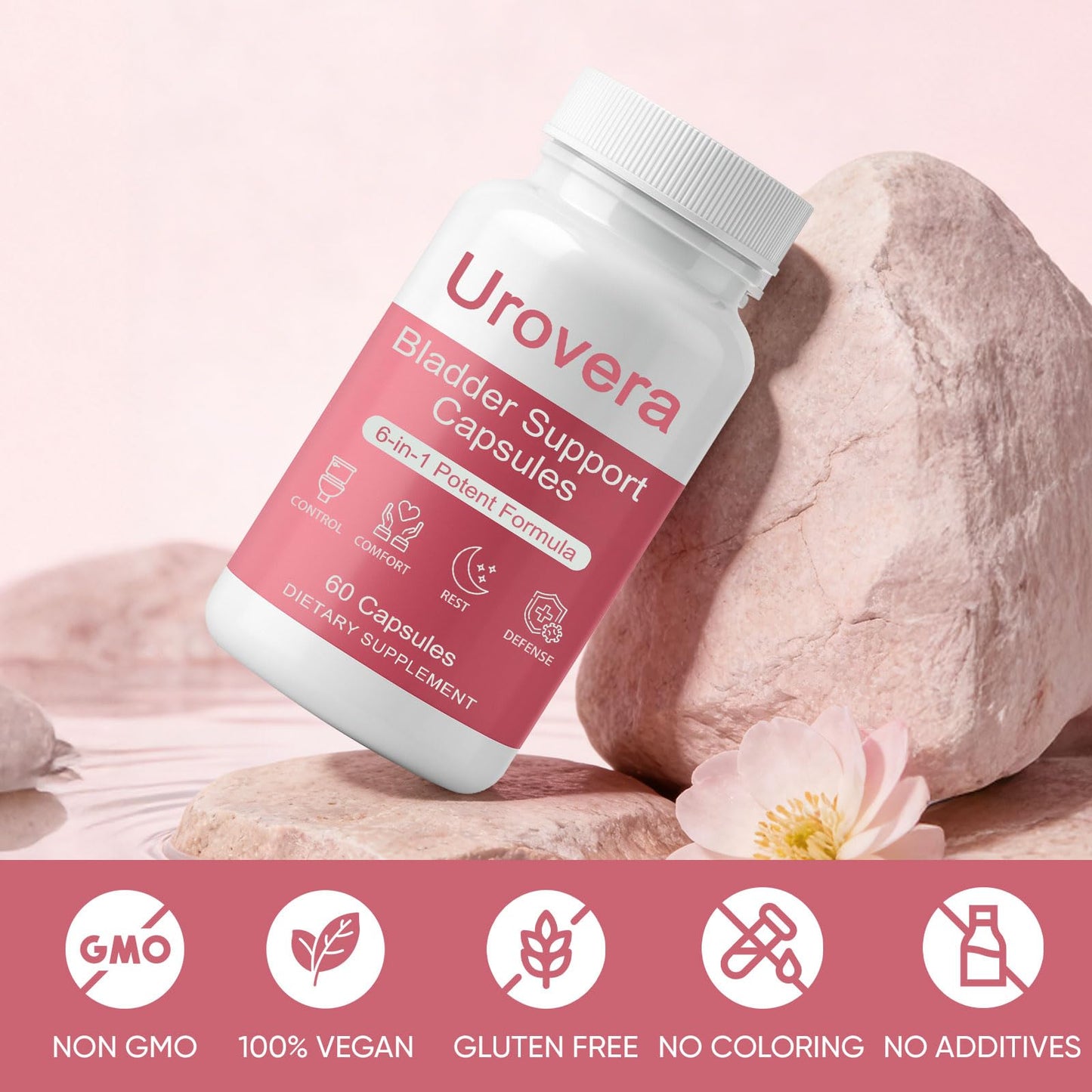 Slifthistle Urovera Bladder Control Capsule, 1 Count