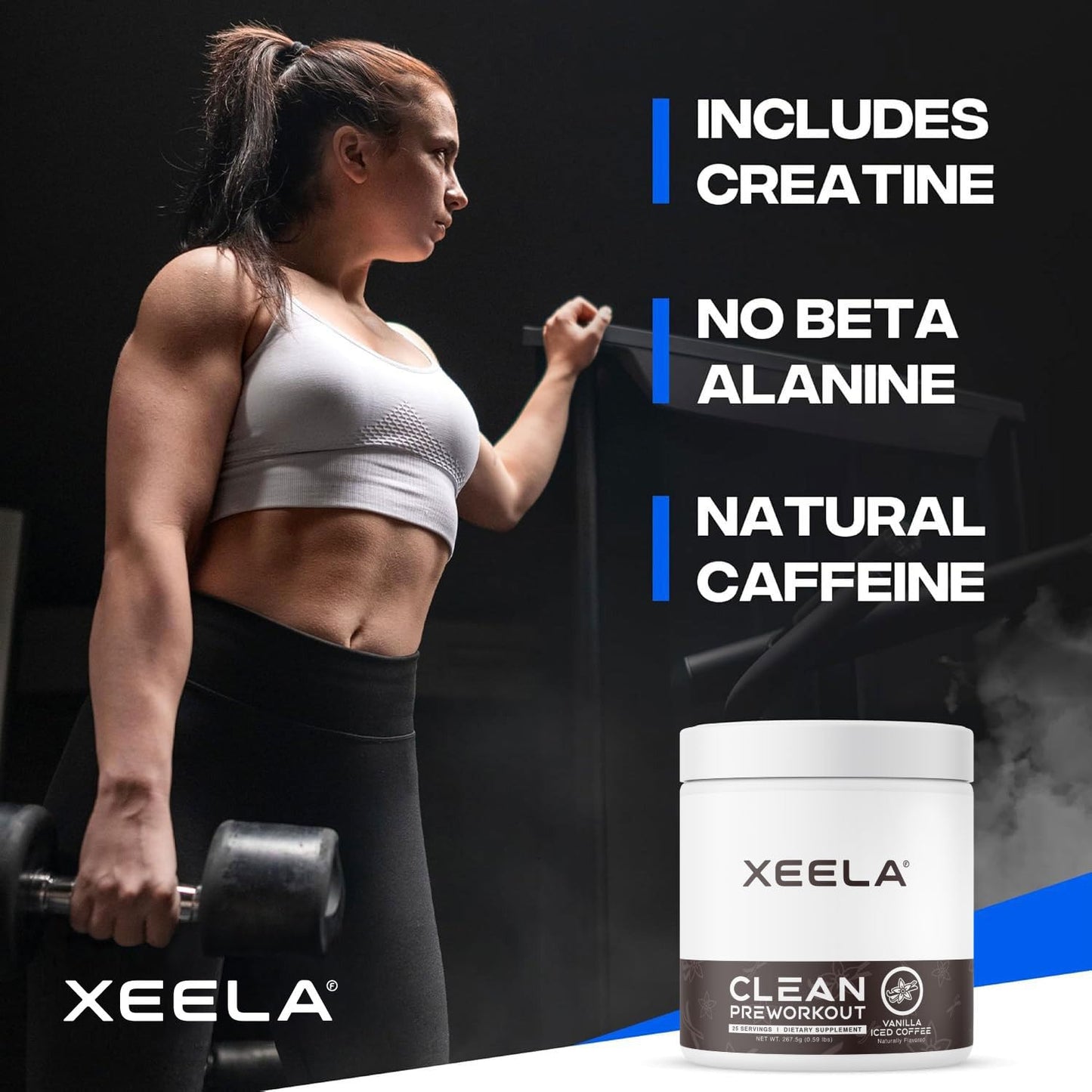 XEELA Pre Workout Powder 8.48 Ounce