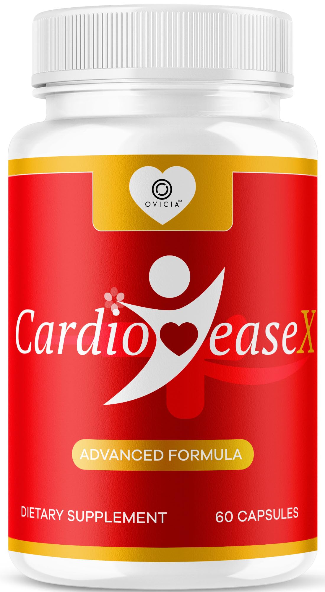 OVICIA CardioEase X Capsules, 60 Count