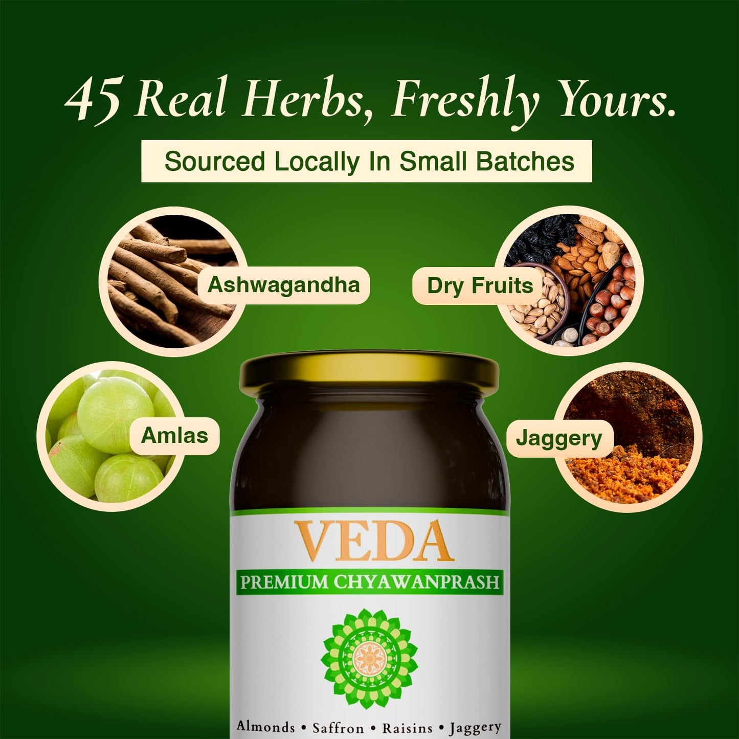 VEDA Premium Chyawanprash (Sugar Free) Softgel 35.2 Ounce