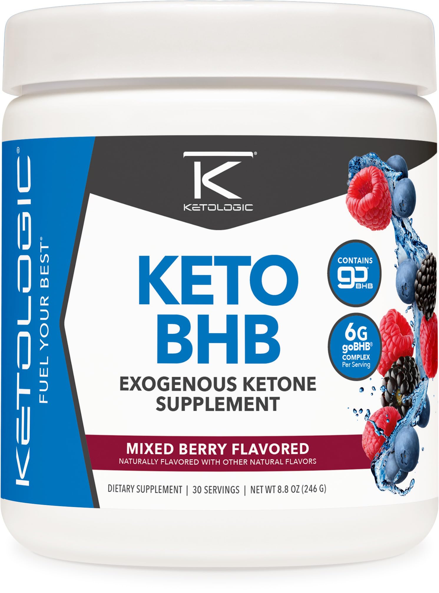 Ketologic Keto BHB Powder 8.8 oz