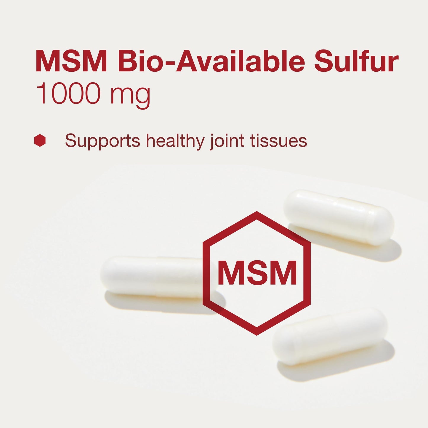 Protocol for Life Balance MSM Bioavailable Sulfur 1000mg Capsules 180