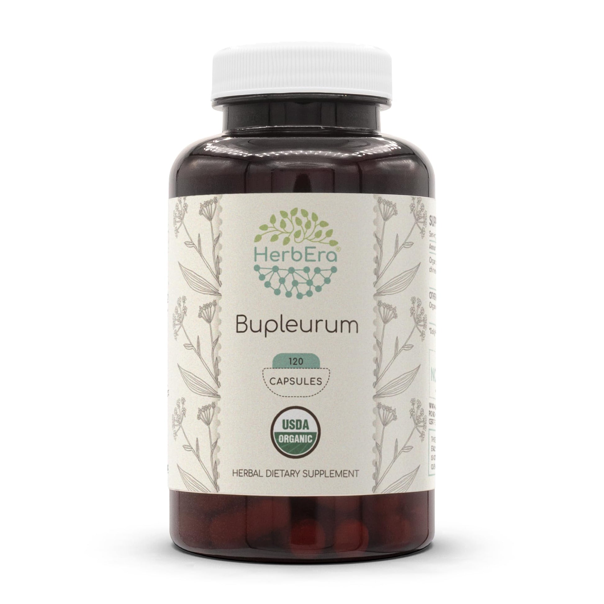 HerbEra Bupleurum Capsules, 120 Count