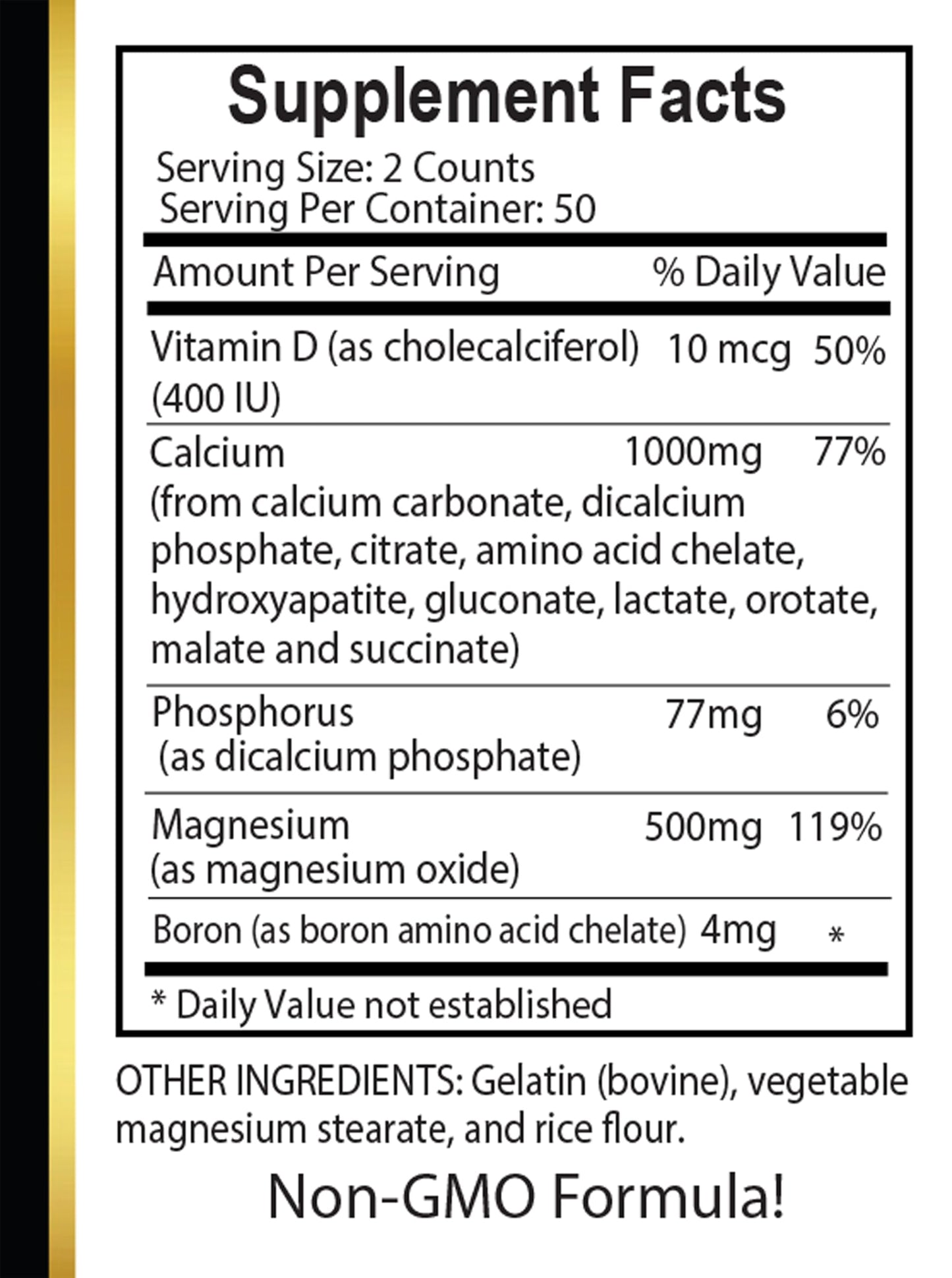 OLANTA TRADE SOLUTION Calcium Magnesium Complex Capsules 120 Capsules