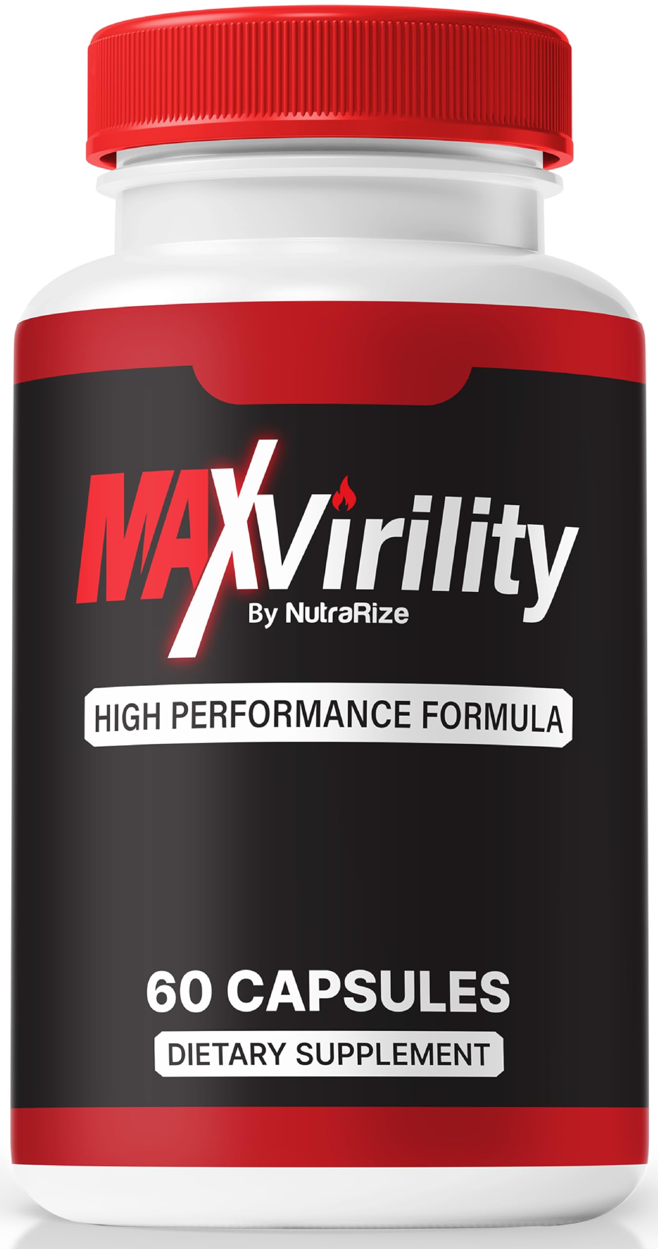NutraRize MaxVirility Capsules, 60 Capsules