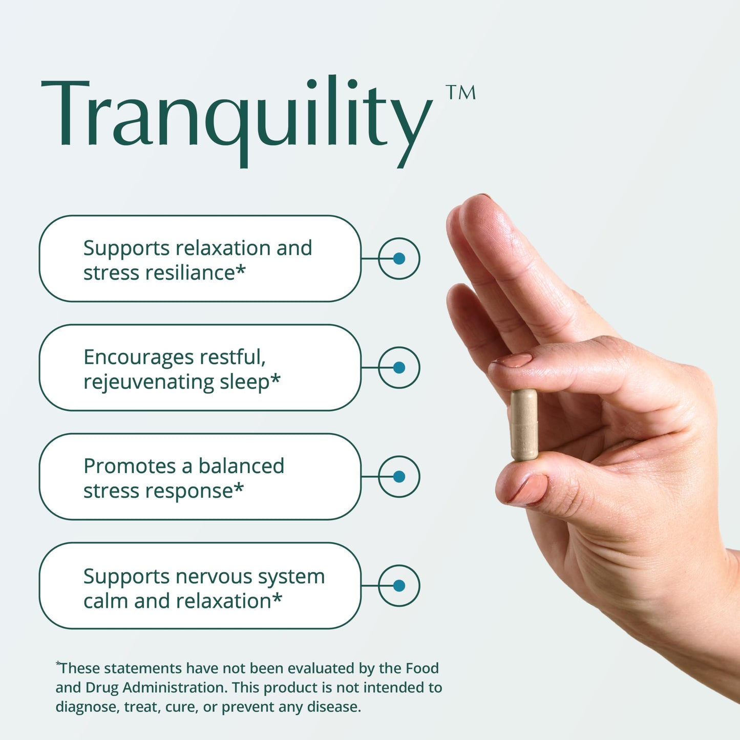 Natura Health Products Tranquility Supplement Capsules, 90 Capsules