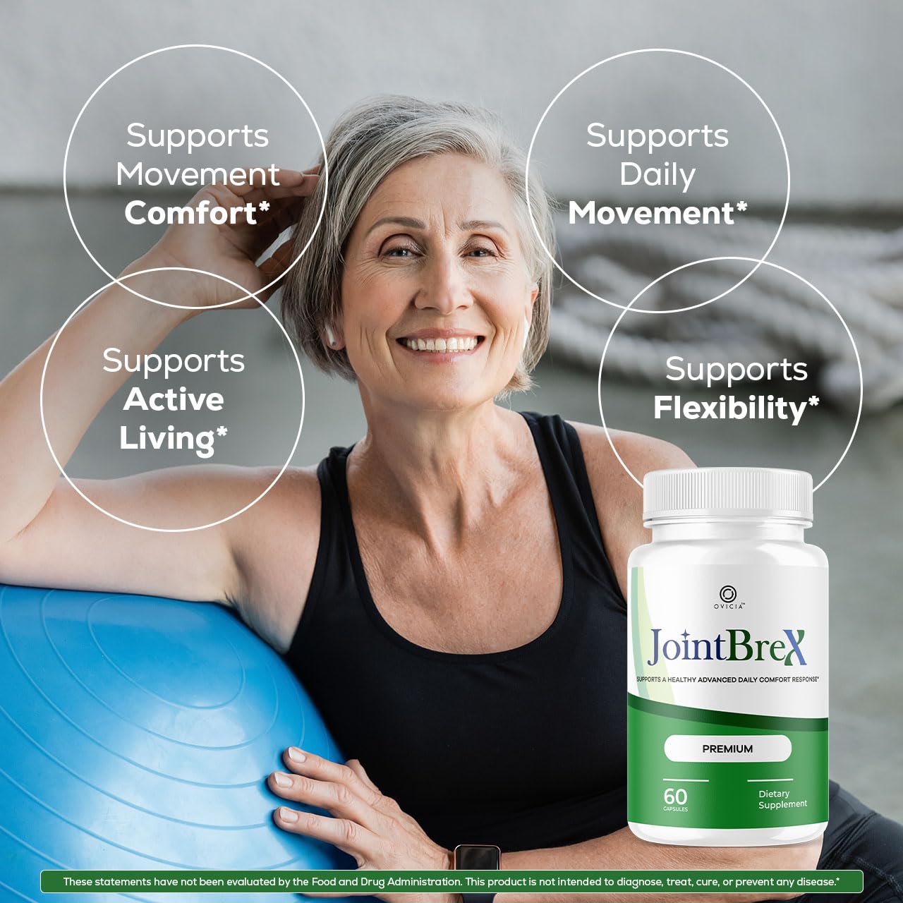 OVICIA JointBrex Capsules, 120 Capsules