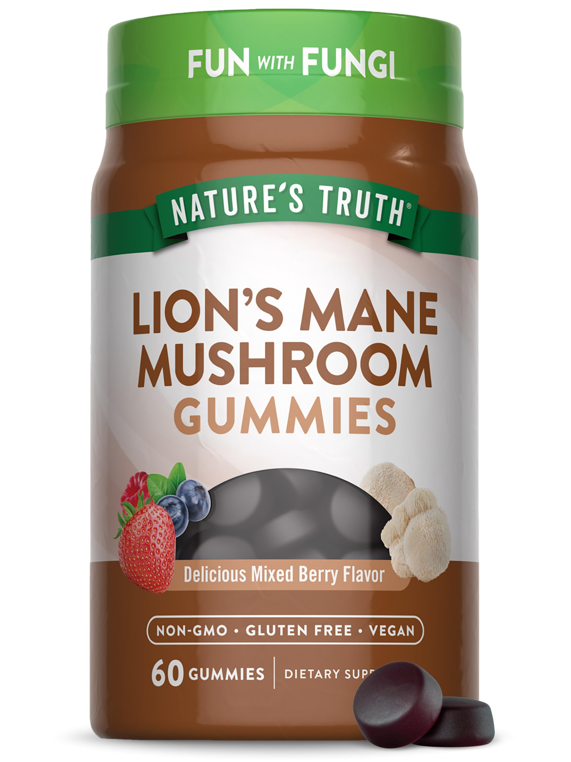 Nature's Truth Lion's Mane Gummies 60 Count