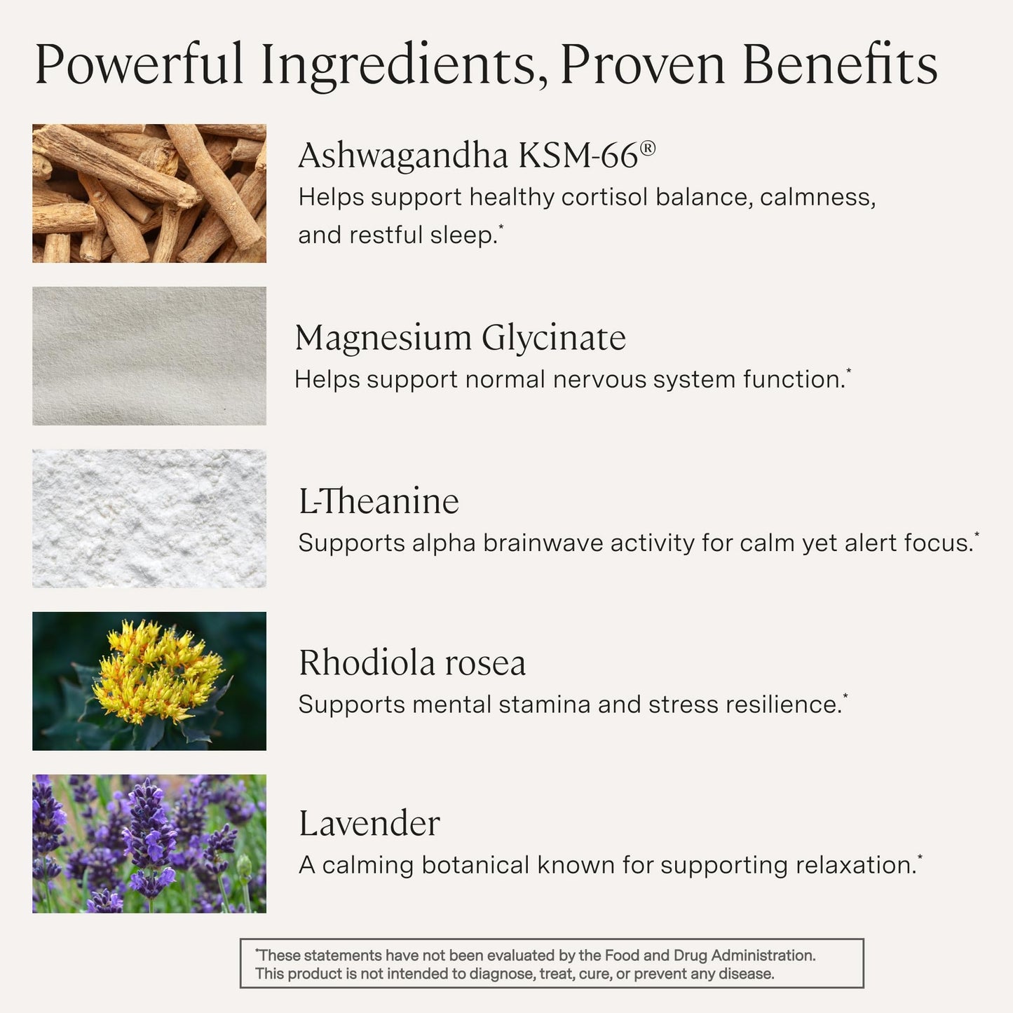 Stonehenge Health Dynamic Calm 600mg KSM-66 Ashwagandha with L-theanine, Rhodiola Rosea, Holy Basil, and Magnesium Glycinate Capsules, 60 Count