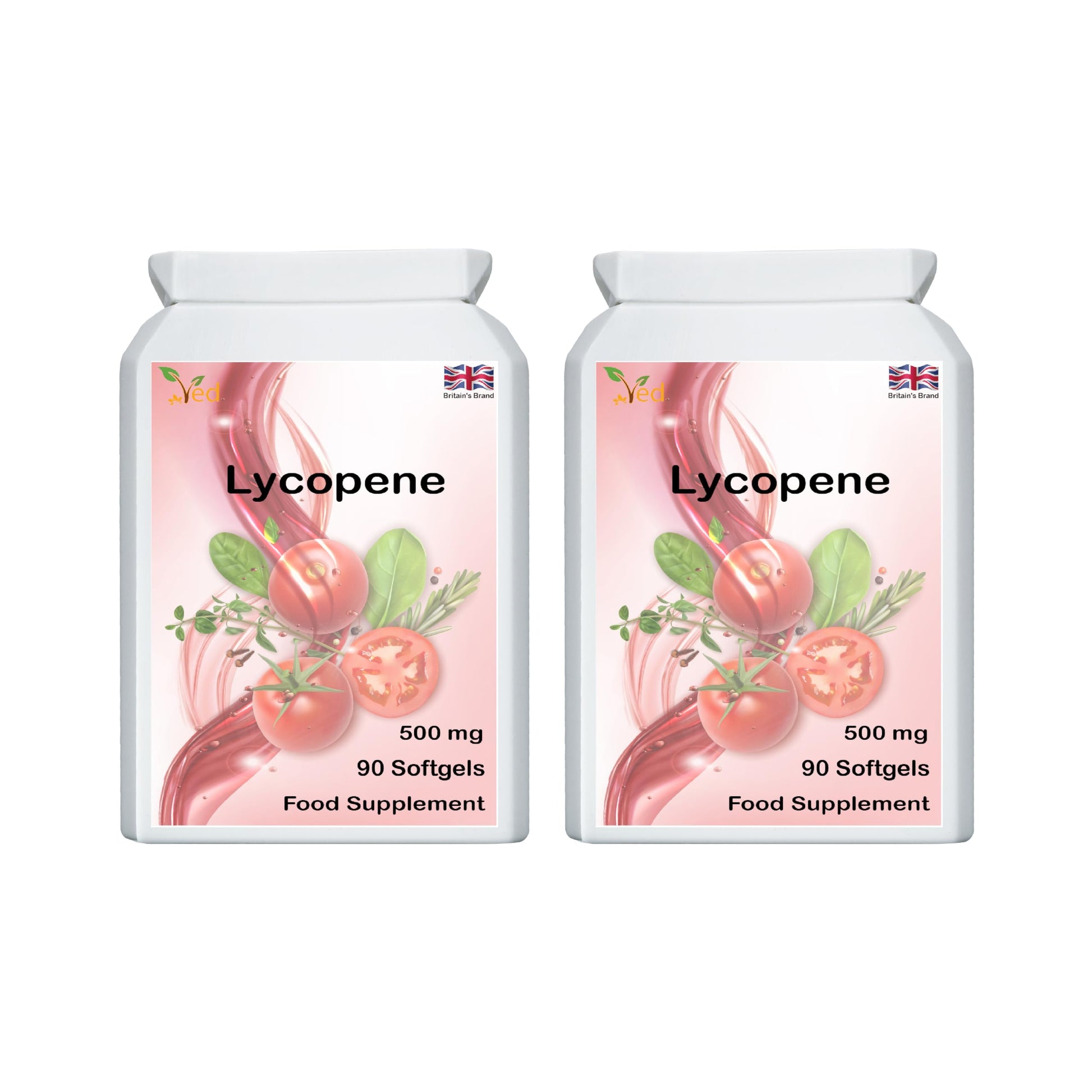 Ved Lycopene 500 mg Softgels 180