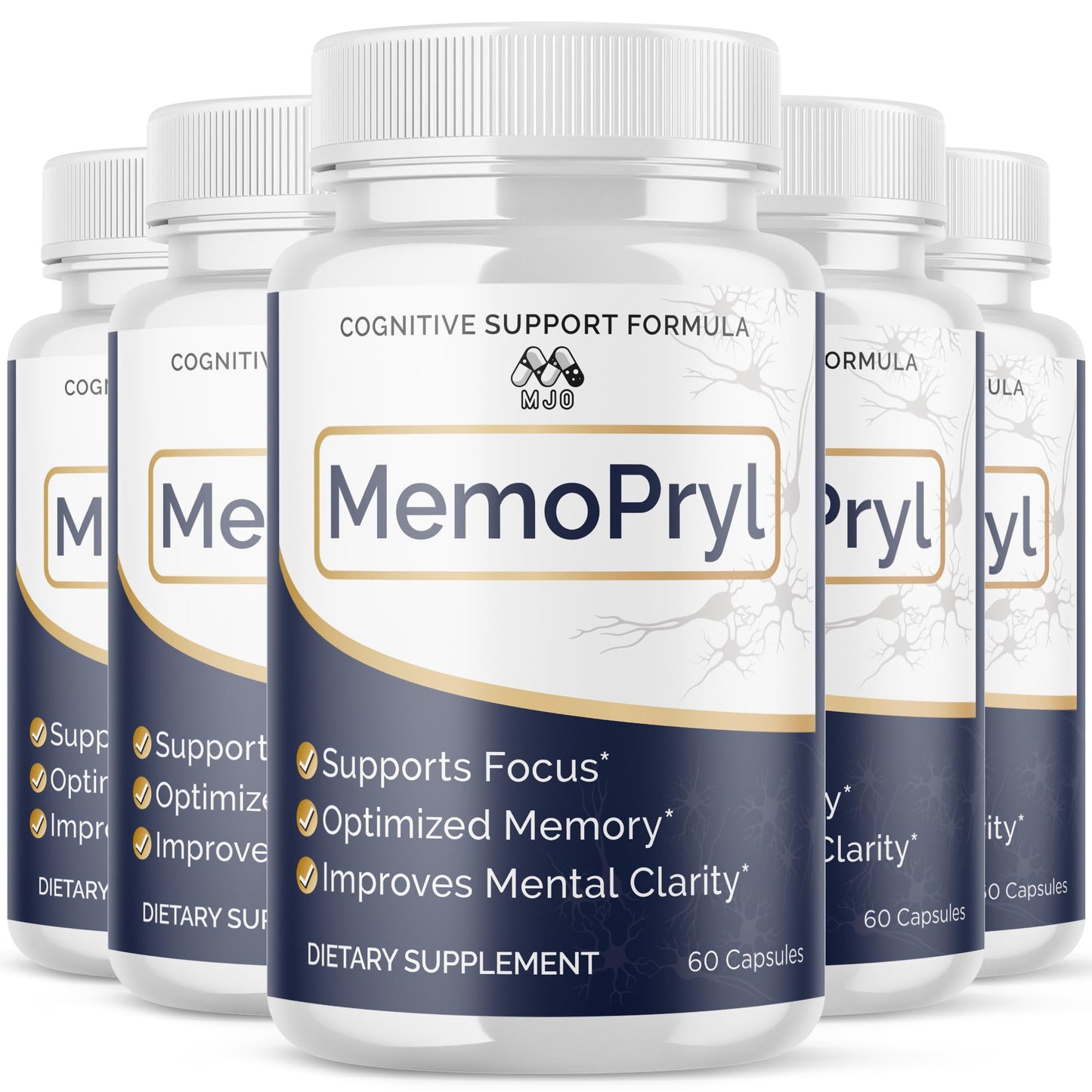 MJO Memopryl Brain Capsules 300 Capsules