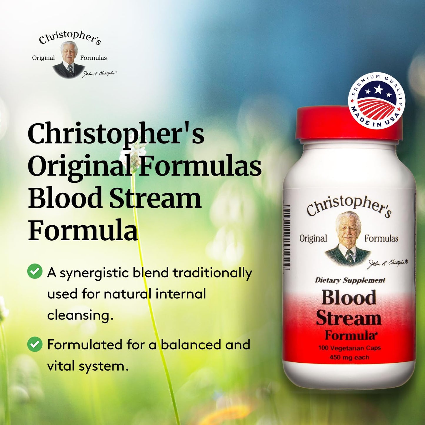 Christopher's Original Formulas Blood Stream Formula Capsule 1