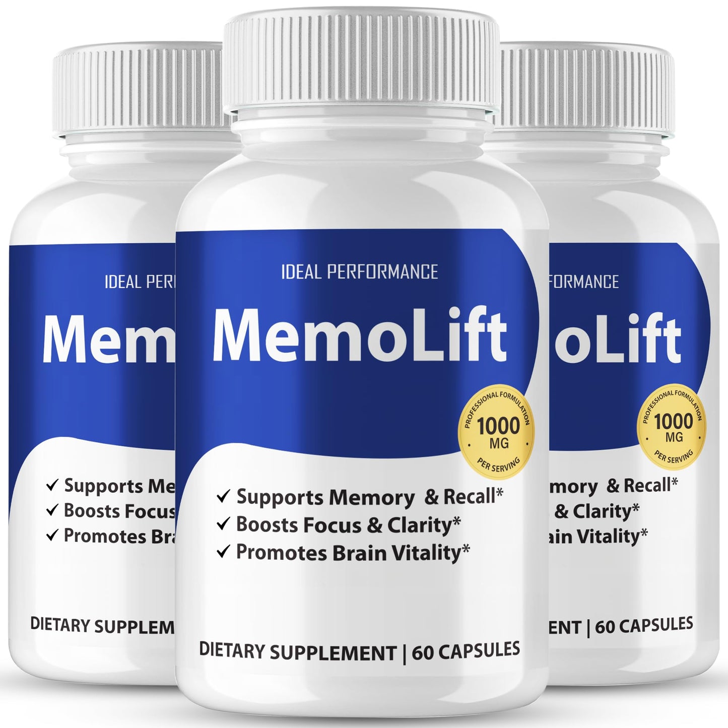 Ideal Performance Memolift Capsules 180 Count