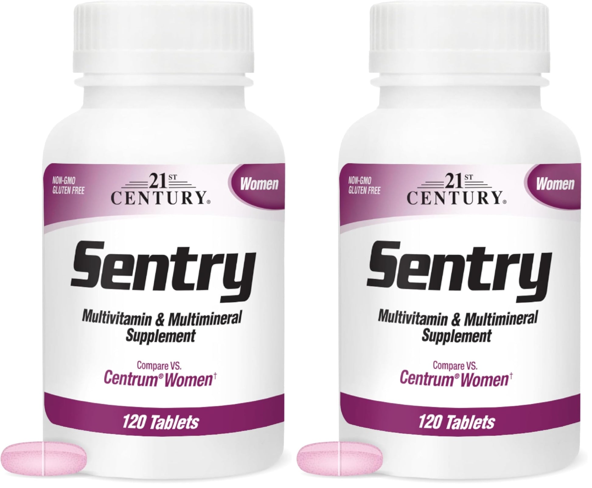 21st Century Sentry Women Multivitamin Tablets, 240 Count