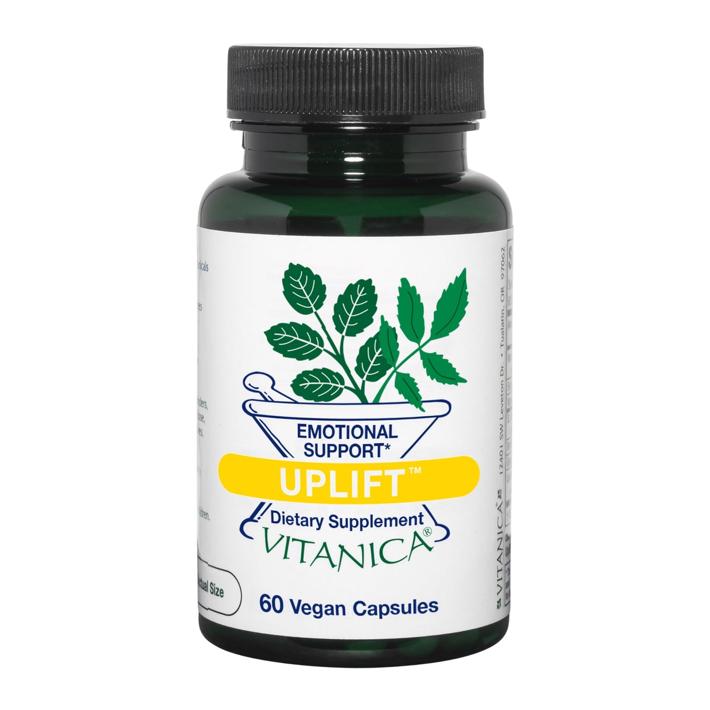 Vitanica Uplift, Mood and Emotional Support Capsules, 60 Count
