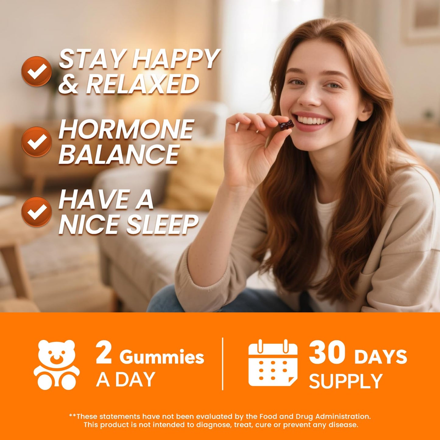 Lukaree Cortisol Gummies, 60 Count