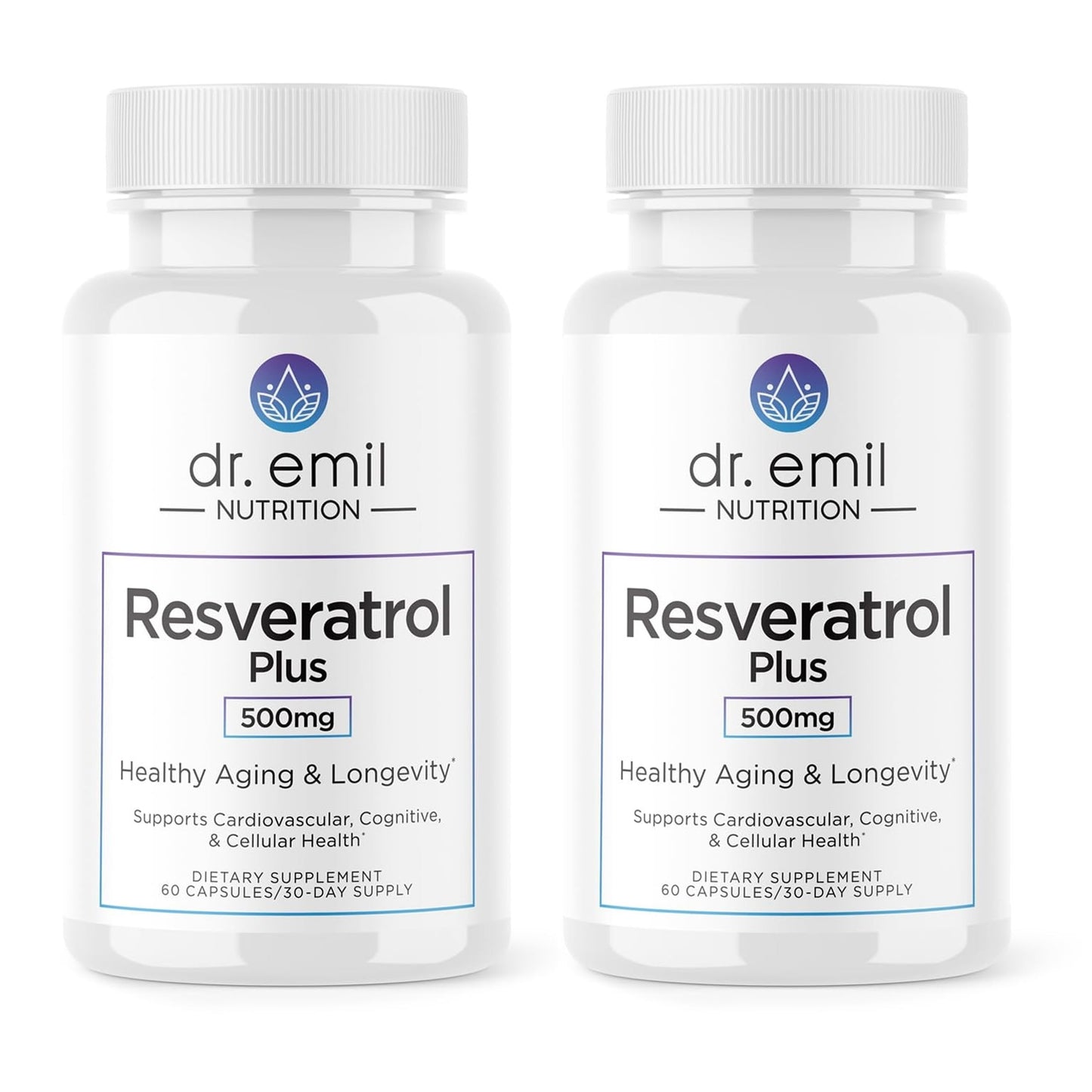 DR. EMIL NUTRITION Resveratrol Supplement Capsules 120