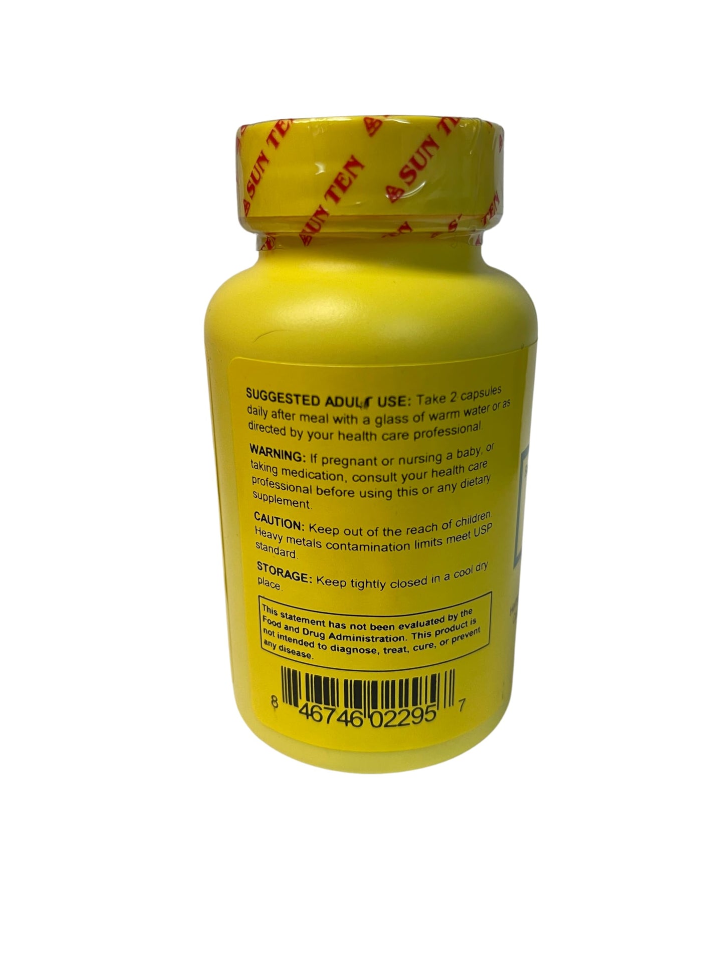 Sun Ten Ginseng & Ophiopogon Formula Sheng Mai San Capsules 100 Count