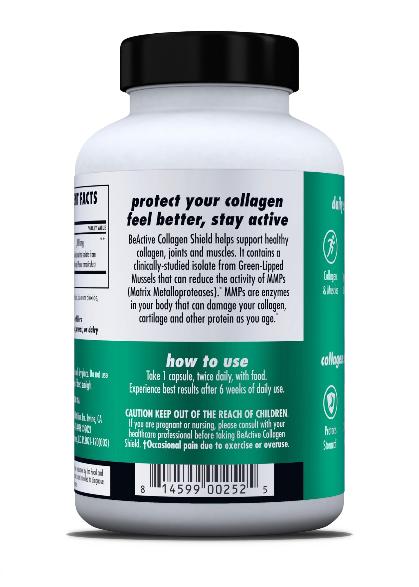 HEALTH DIRECT BeActive Collagen Shield 120 Capsules