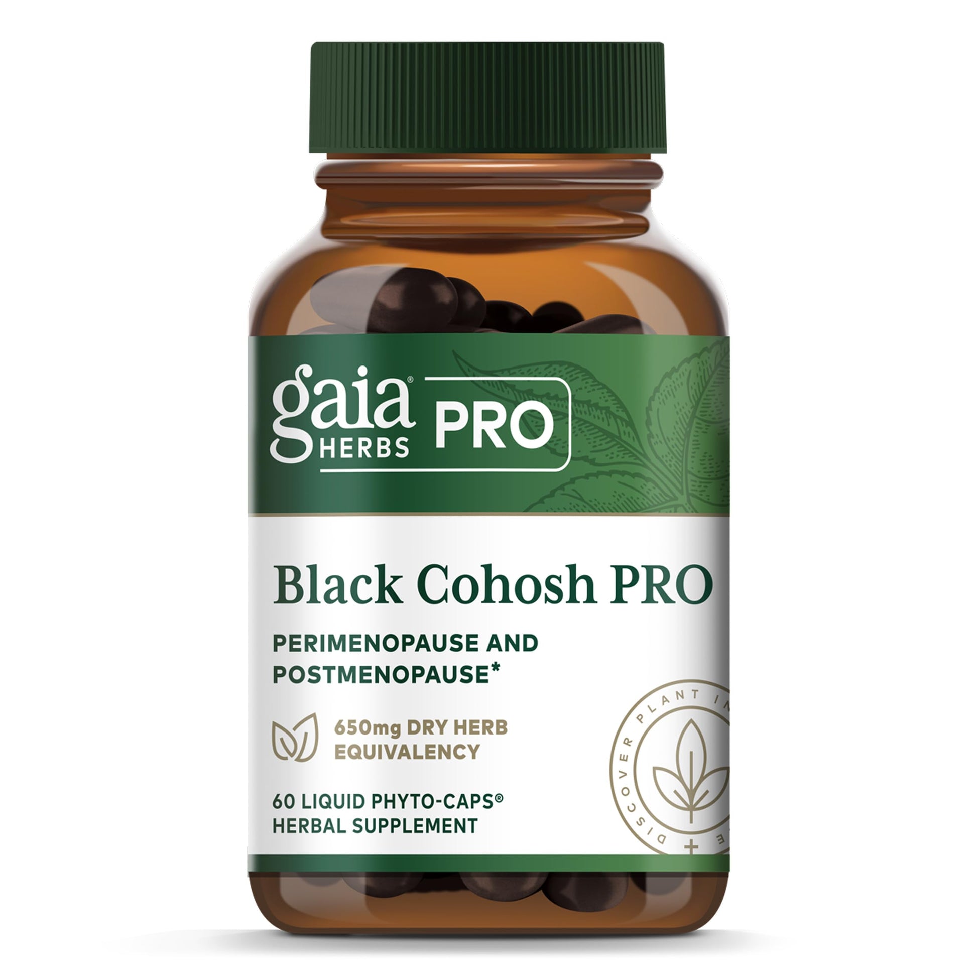GAIA HERBS PRO Black Cohosh PRO Capsule, 60 Count