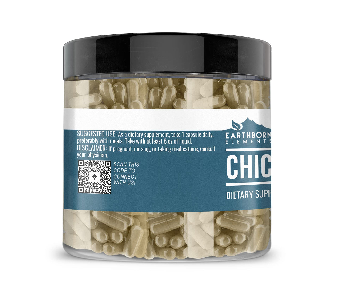 Earthborn Elements Chickweed Herb Capsules, 200 Capsules