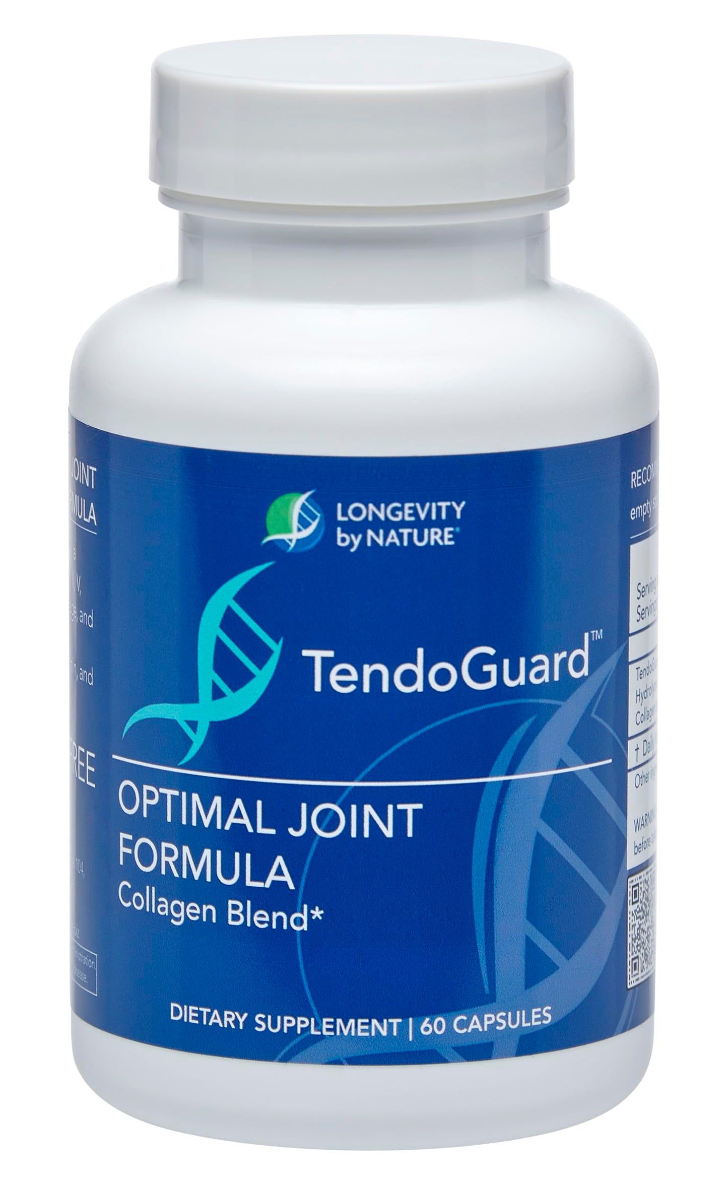 Longevity by Nature TendoGuard Joint Support Supplement Capsule, 60 Capsules